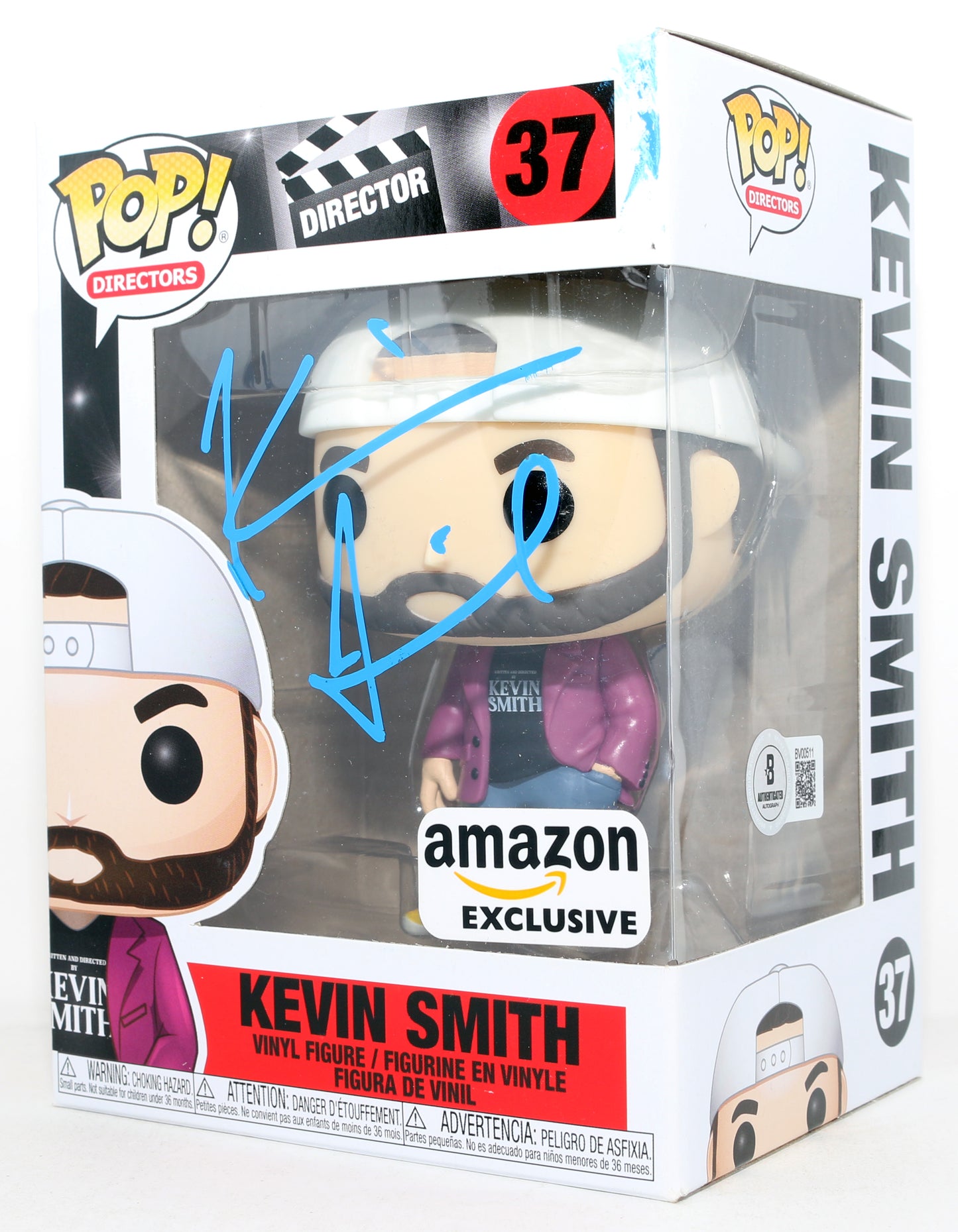 
                  
                    Kevin Smith Director of Jay & Silent Bob, Dogma, & Clerks Amazon Exclusive (Beckett) Signed Funko POP! #37
                  
                