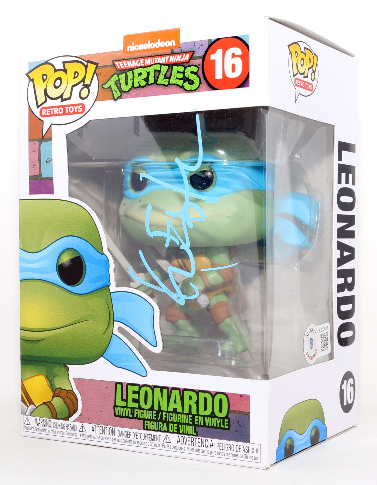 
                  
                    Kevin Eastman Co-Creator of The Teenage Mutant Ninja Turtles (Beckett) Signed Funko POP! #16
                  
                