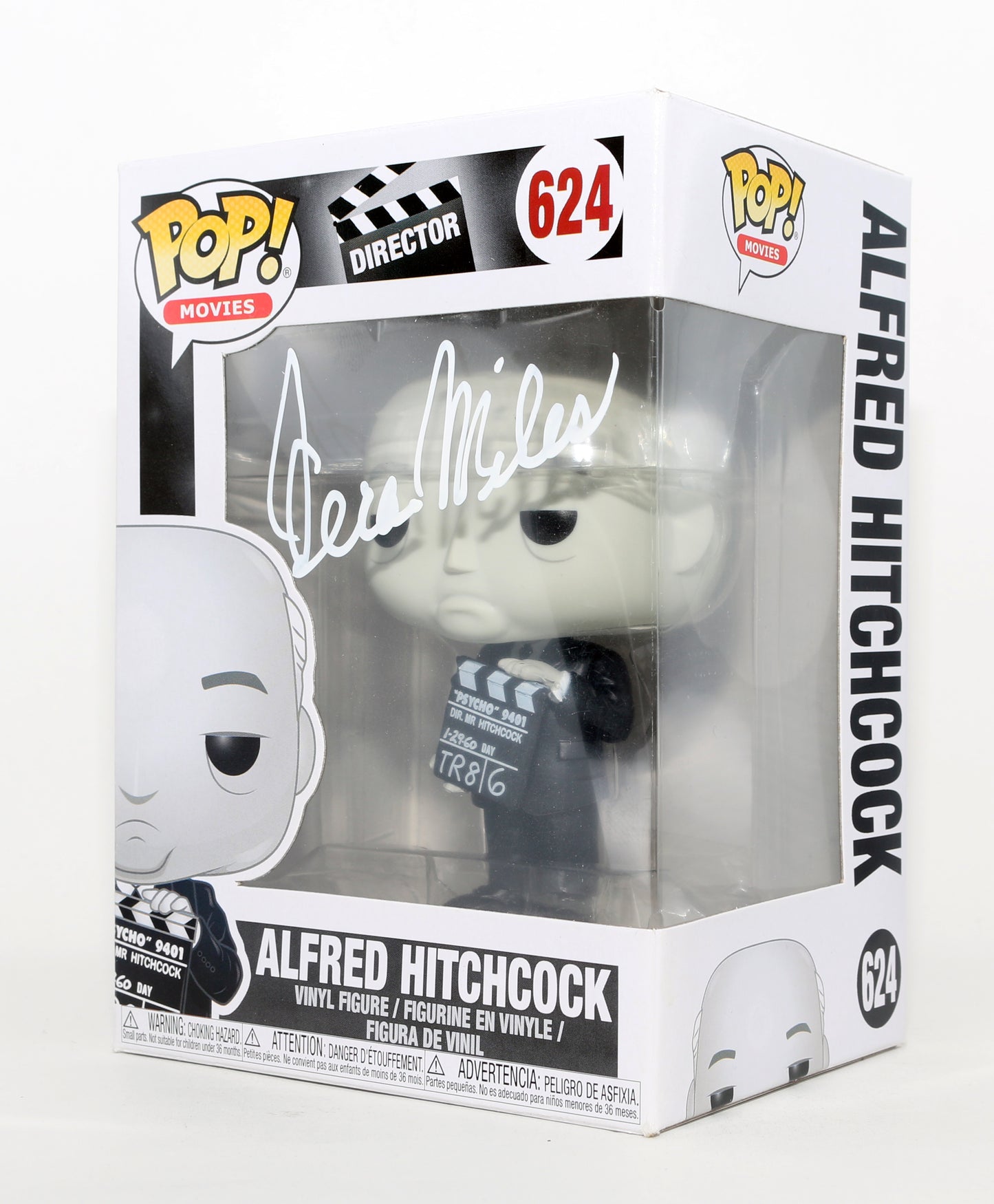 
                  
                    Vera Miles as Lila Crane in Alfred Hitchcock's Psycho Signed Funko POP! #624
                  
                