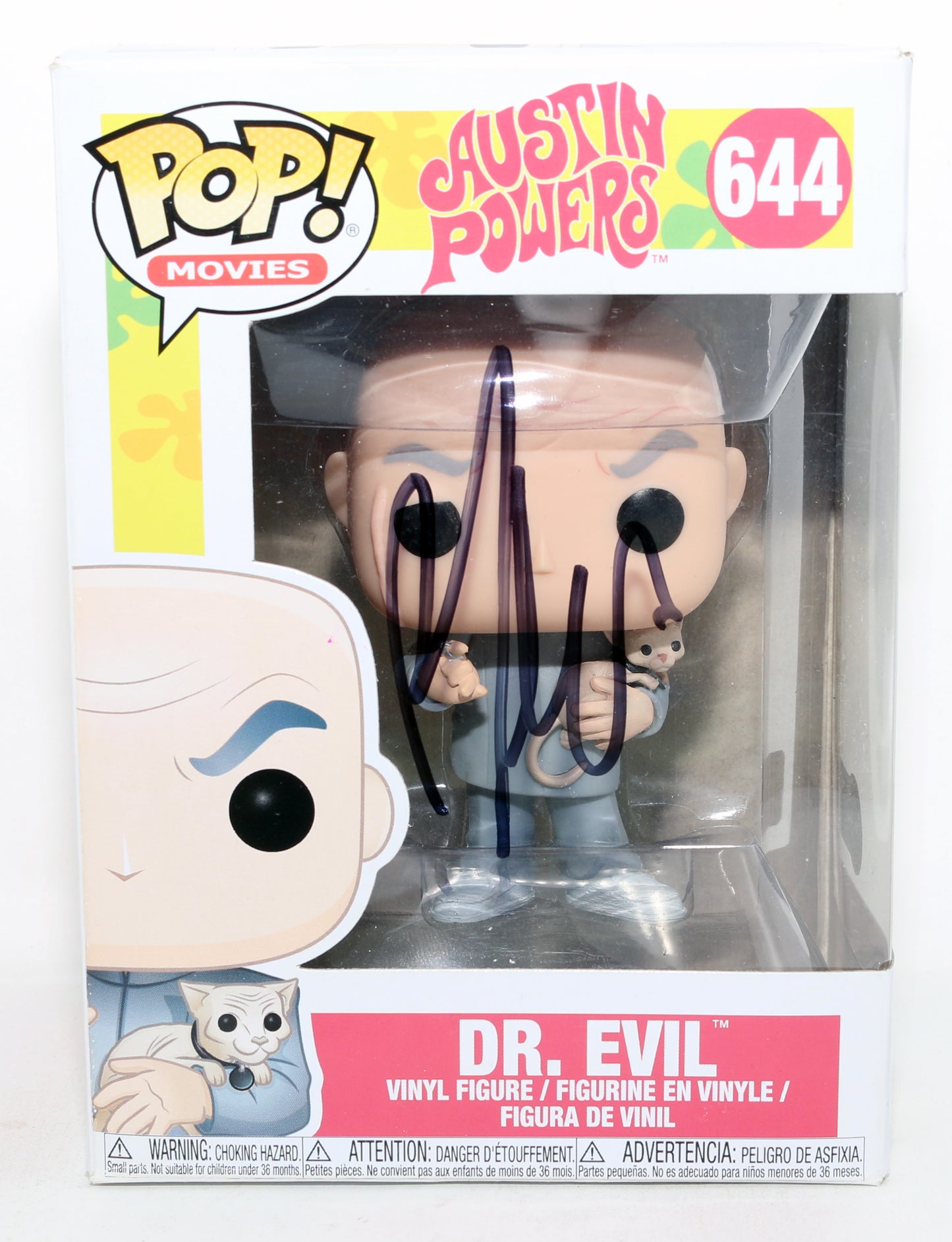 
                  
                    Mike Myers as Dr. Evil in Austin Powers: International Man of Mystery (Beckett) Signed Funko POP! #644
                  
                