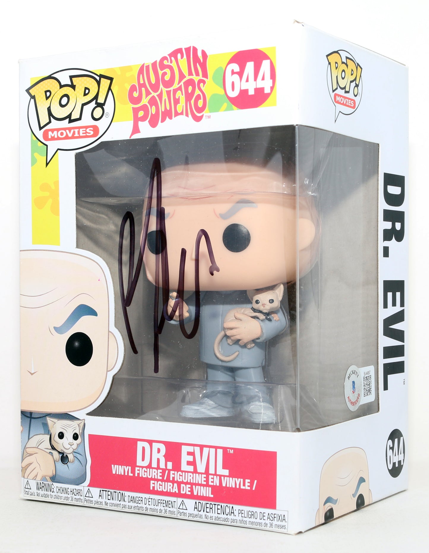 
                  
                    Mike Myers as Dr. Evil in Austin Powers: International Man of Mystery (Beckett) Signed Funko POP! #644
                  
                
