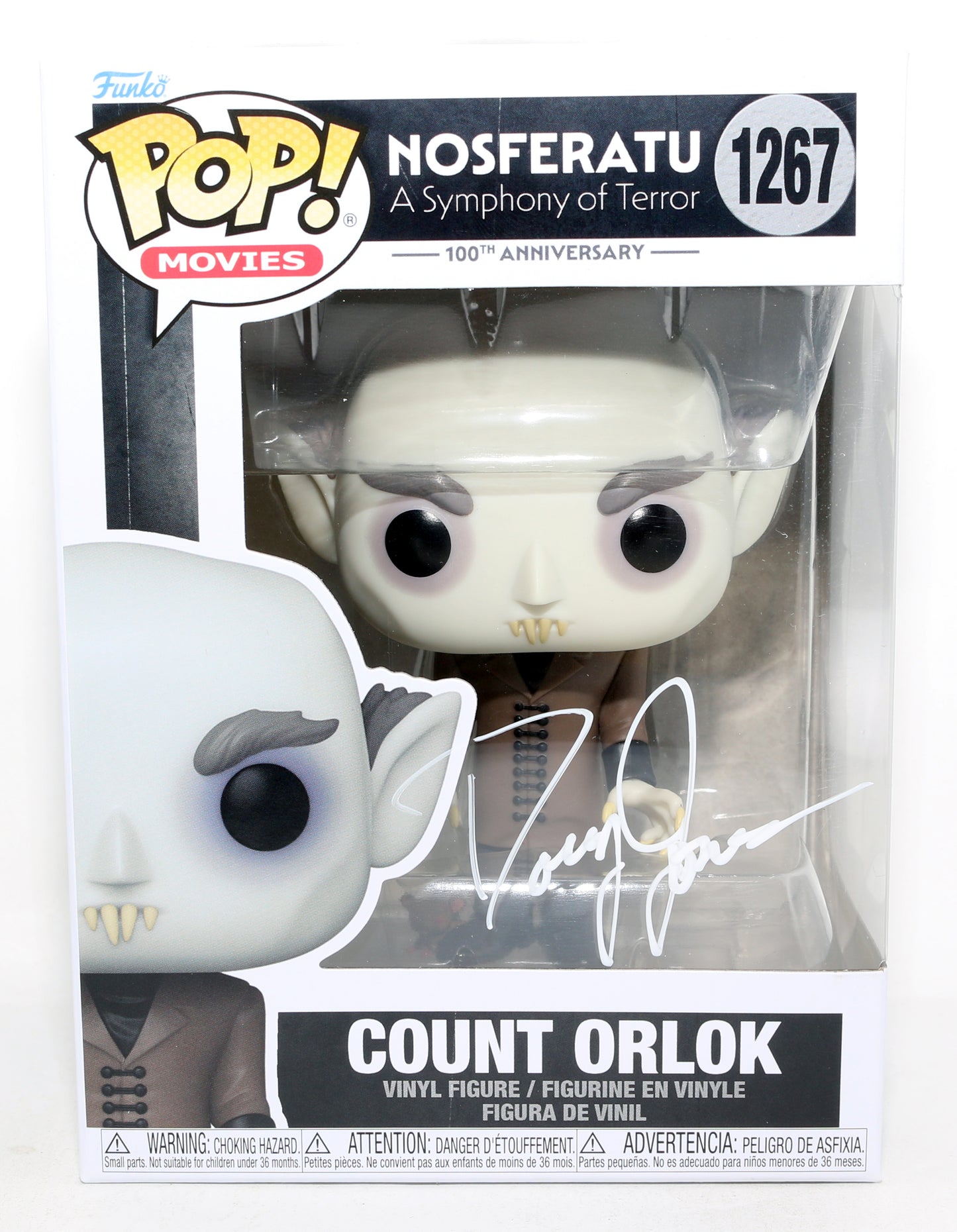
                  
                    Doug Jones as Count Orlock in Nosferatu: A Symphony of Horror Signed Funko POP! #1267
                  
                