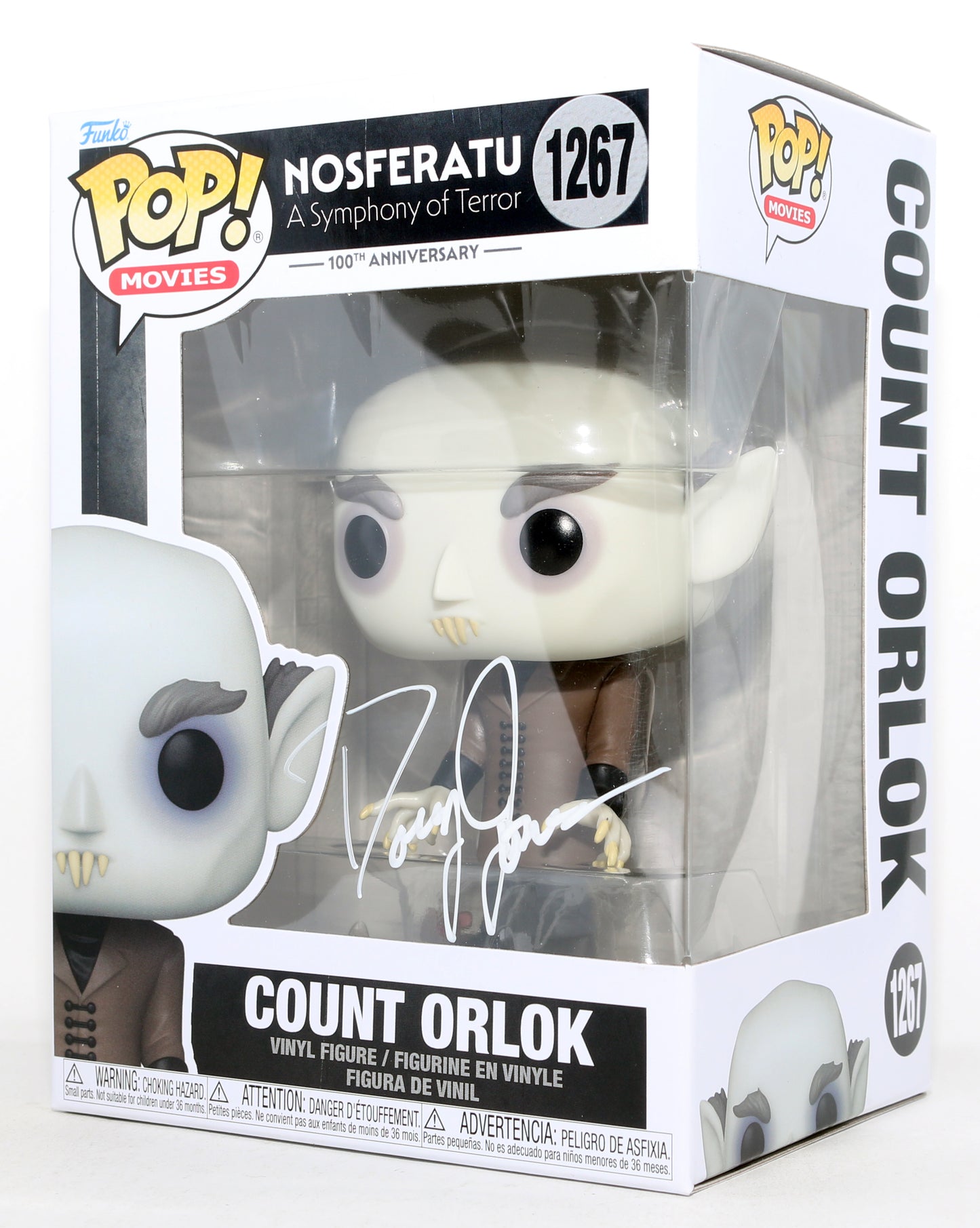 
                  
                    Doug Jones as Count Orlock in Nosferatu: A Symphony of Horror Signed Funko POP! #1267
                  
                
