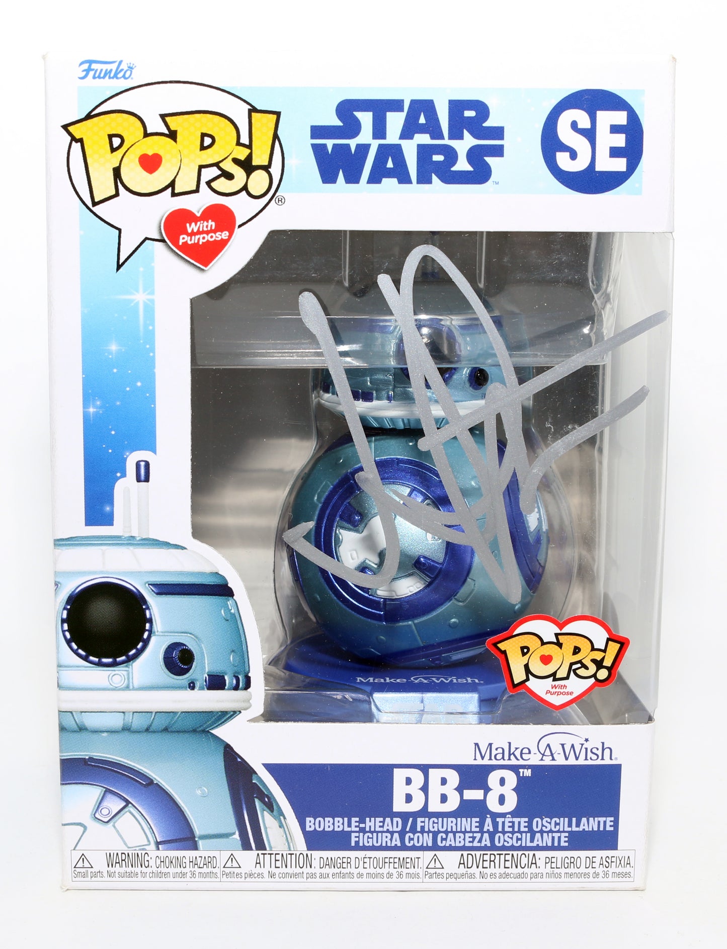 
                  
                    JJ Abrams Director of Star Wars POPs! With Purpose Make-A-Wish (JSA) Signed Funko POP! #SE
                  
                