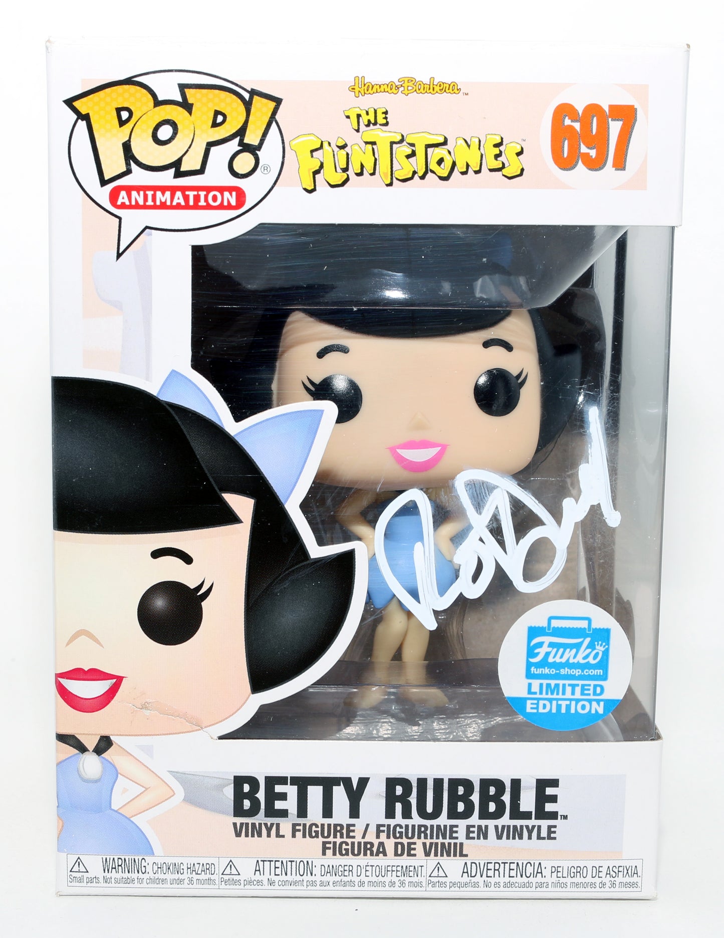 
                  
                    Rosie O'Donnell as Betty Rubble in The Flintstones Funko Shop Limited Edition (Beckett) Signed Funko POP! #697
                  
                