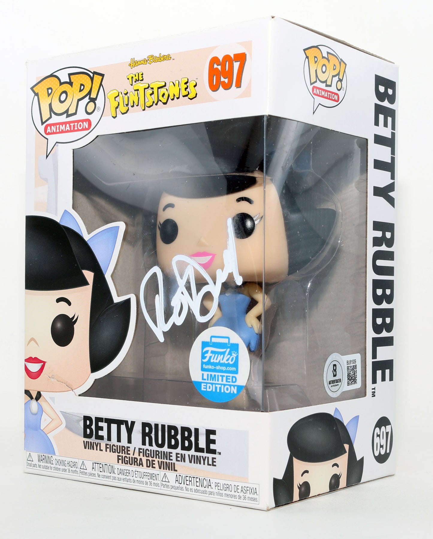 
                  
                    Rosie O'Donnell as Betty Rubble in The Flintstones Funko Shop Limited Edition (Beckett) Signed Funko POP! #697
                  
                