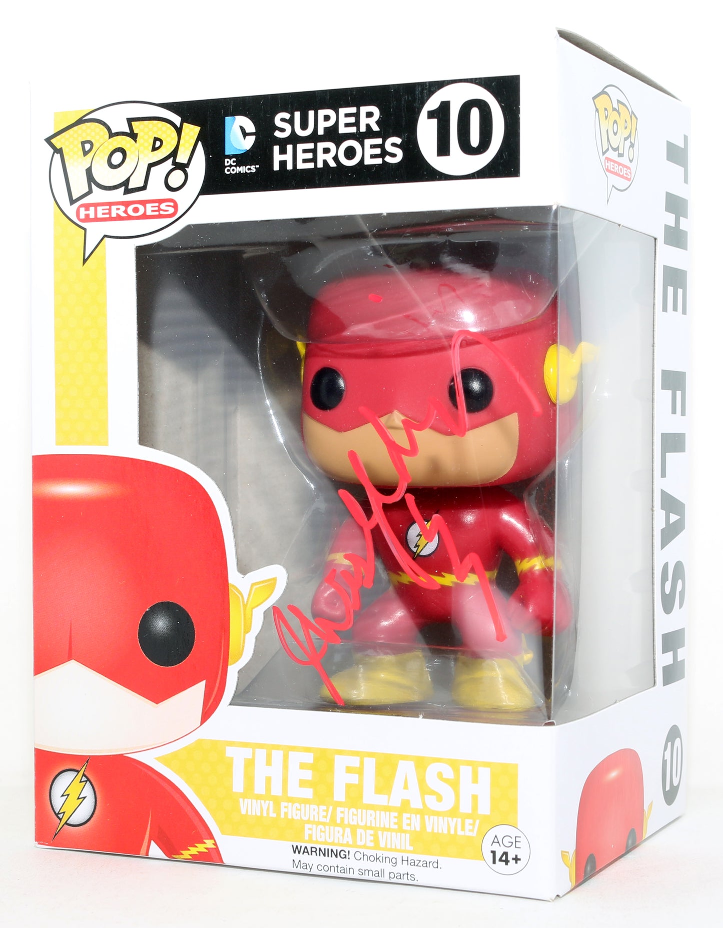 
                  
                    John Wesley Shipp as The Flash in CBS's The Flash Signed Funko POP! #10
                  
                