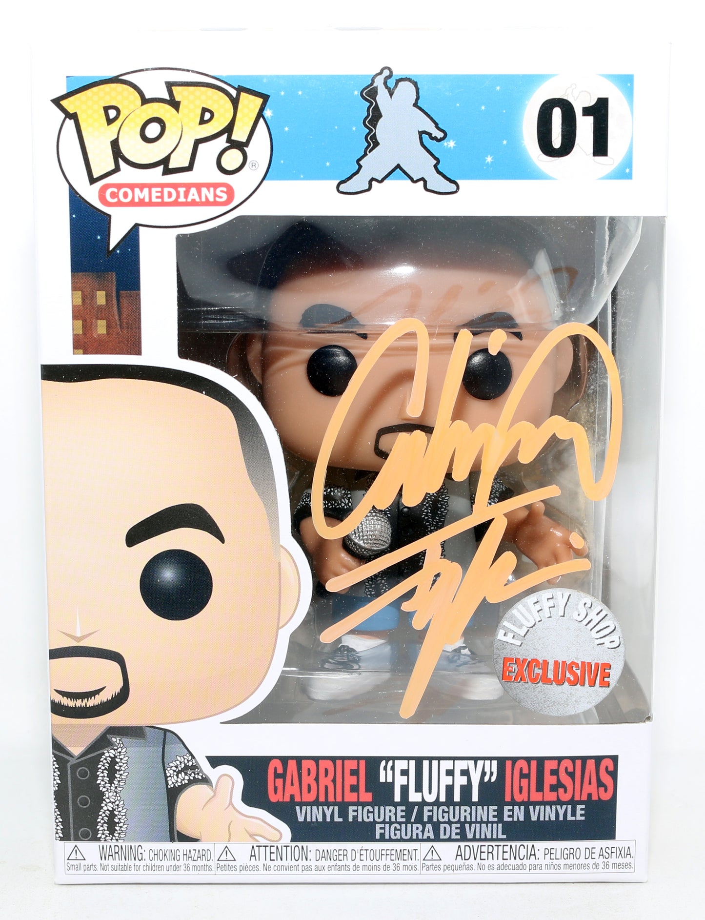 
                  
                    Gabriel Iglesias Comedian & Actor Fluffy Shop Exclusive Signed Funko POP! #01
                  
                