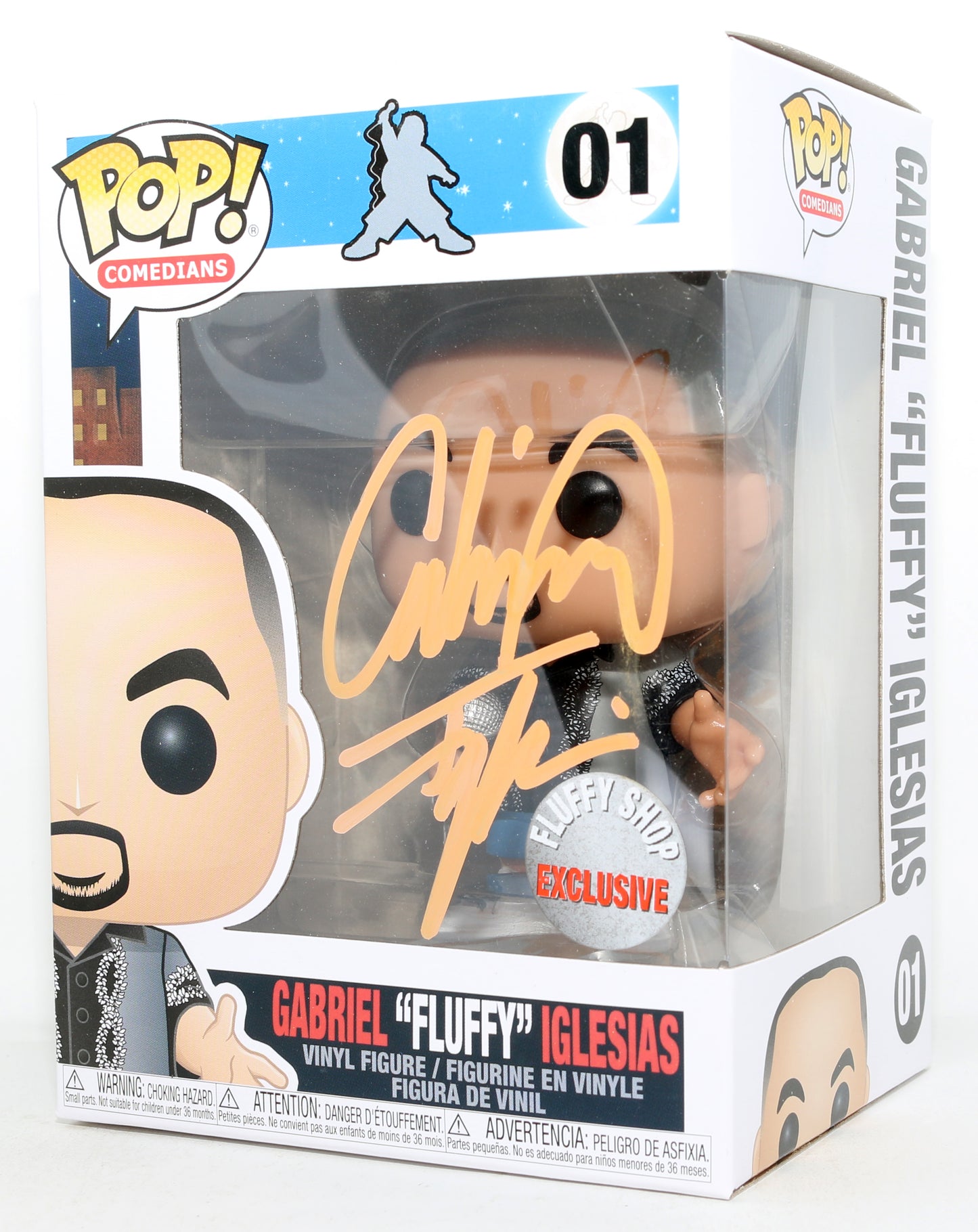 
                  
                    Gabriel Iglesias Comedian & Actor Fluffy Shop Exclusive Signed Funko POP! #01
                  
                
