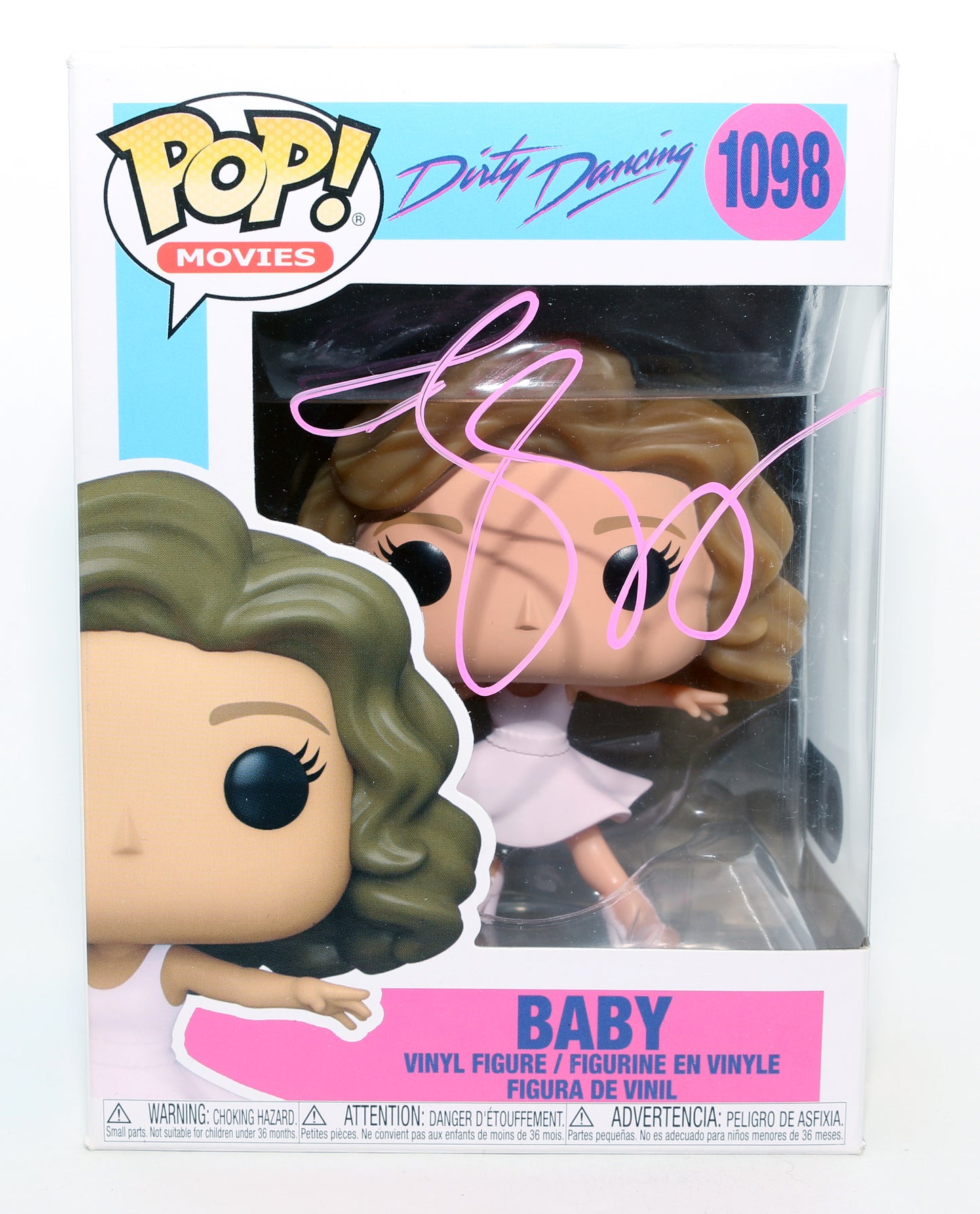 
                  
                    Jennifer Grey as Baby in Dirty Dancing (SWAU) Signed Funko POP! #1098
                  
                