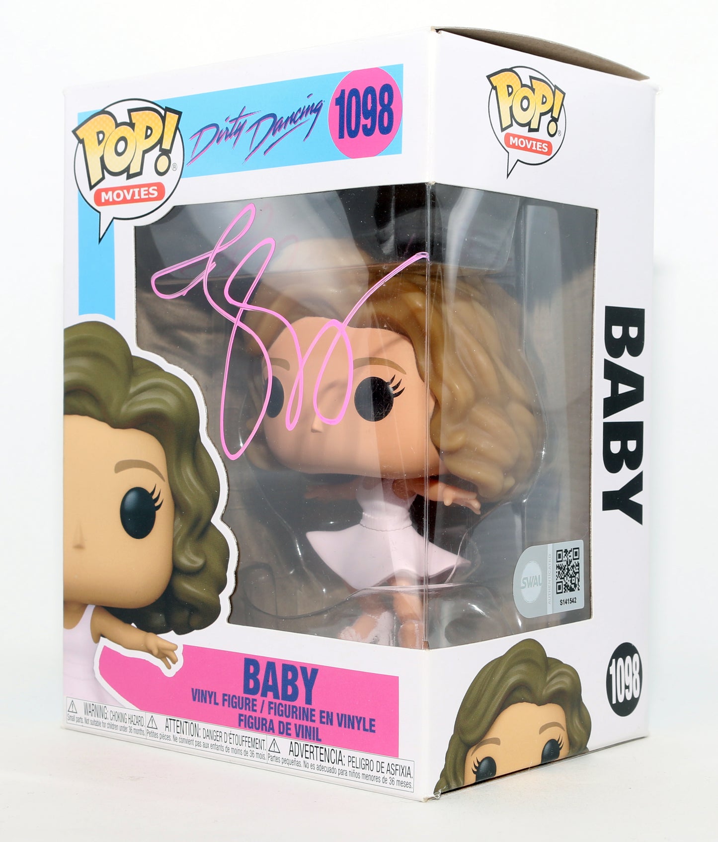 
                  
                    Jennifer Grey as Baby in Dirty Dancing (SWAU) Signed Funko POP! #1098
                  
                