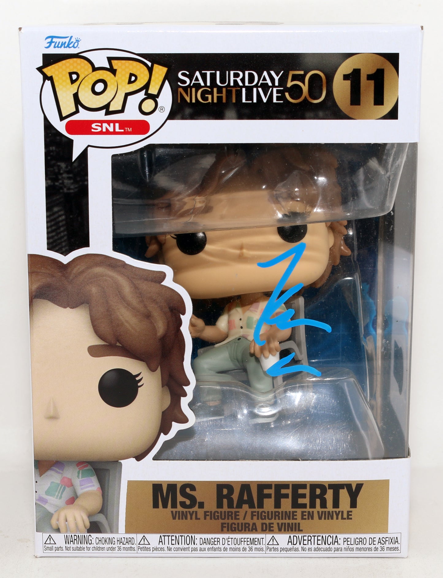 
                  
                    Kate McKinnon as Ms. Rafferty in Saturday Night Live (Beckett) Signed Funko POP! #11
                  
                