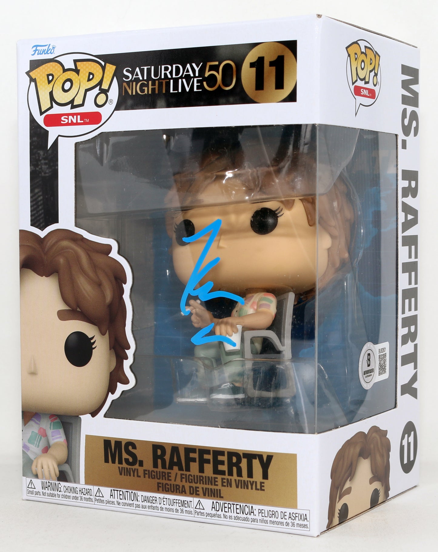 
                  
                    Kate McKinnon as Ms. Rafferty in Saturday Night Live (Beckett) Signed Funko POP! #11
                  
                