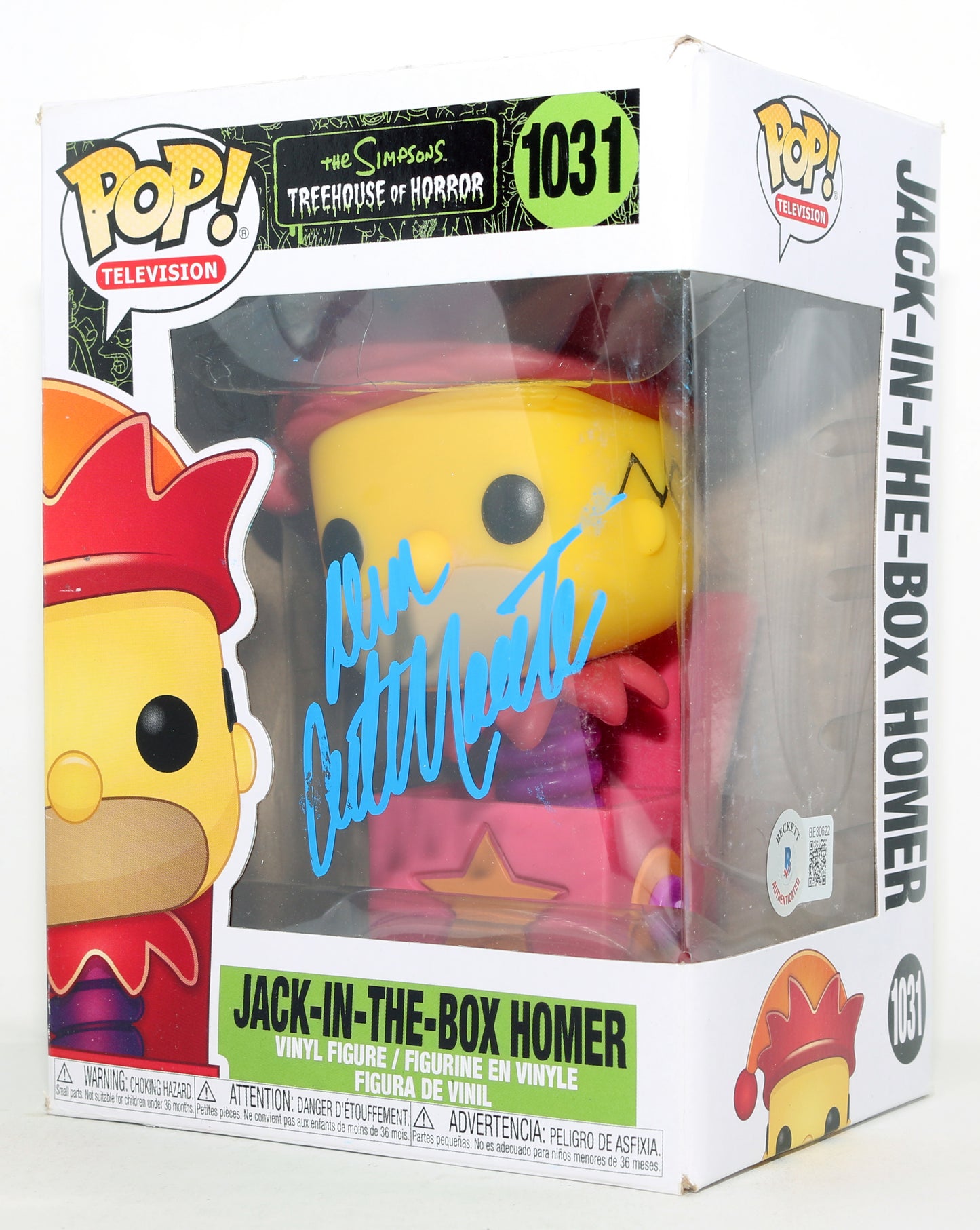 
                  
                    Dan Castellaneta as Homer Simpson in The Simpsons (Beckett) Signed Funko POP! #1031
                  
                