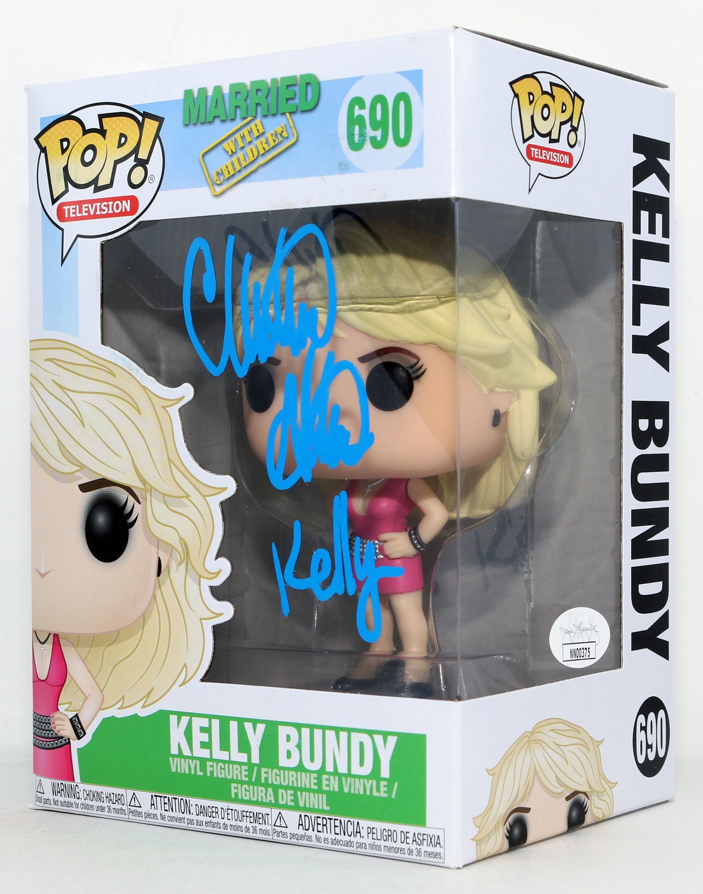 
                  
                    Christina Applegate as Kelly Bundy in Married... with Children (JSA) Signed Funko POP! #690 with Character Name
                  
                
