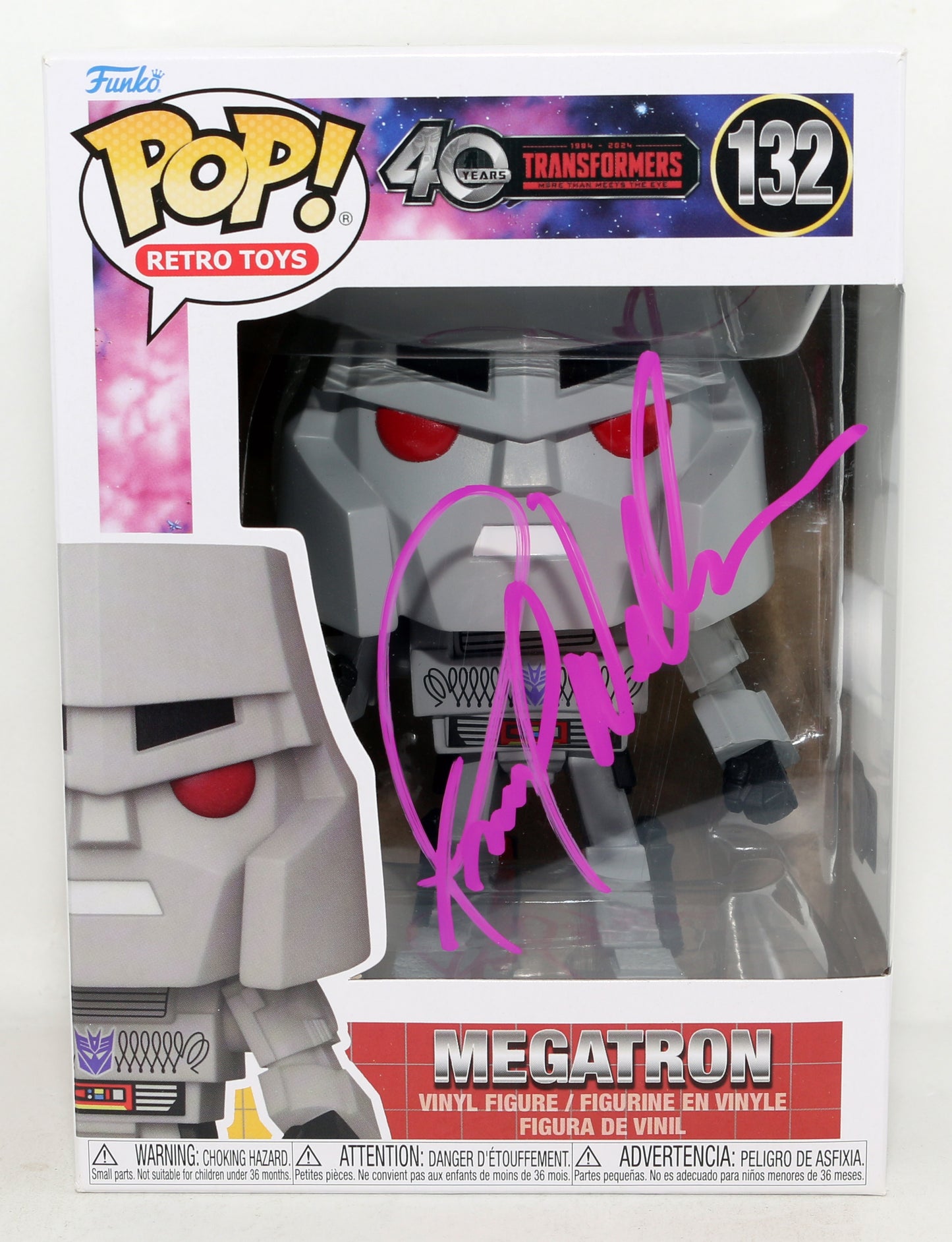 
                  
                    Frank Welker as Megatron in Transformers (Celebrity Marketing) Signed Funko POP! #24
                  
                