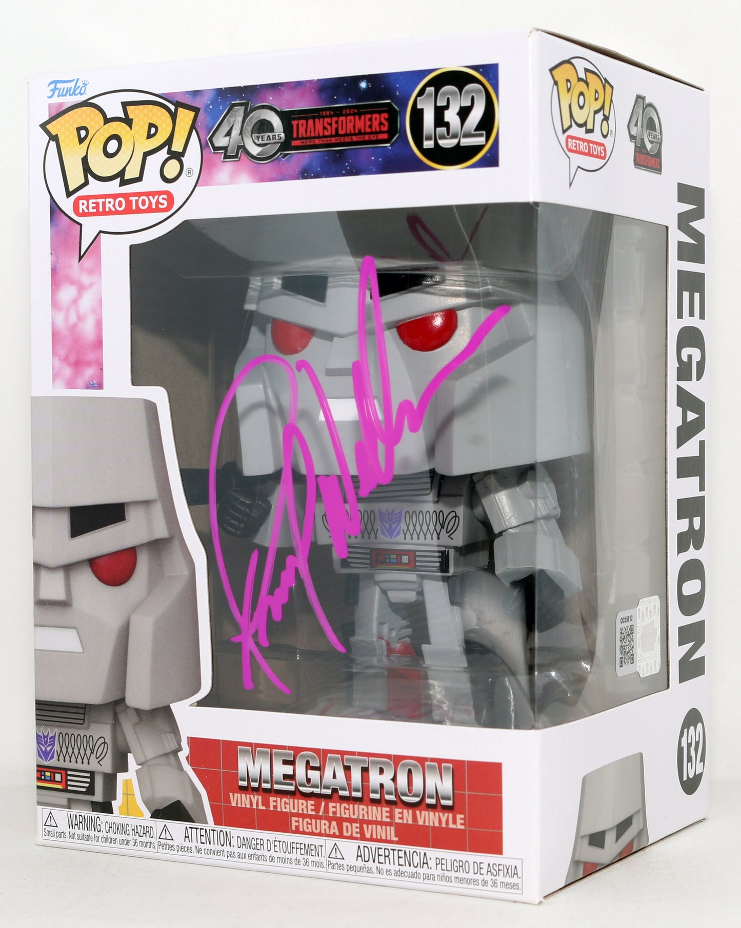 
                  
                    Frank Welker as Megatron in Transformers (Celebrity Marketing) Signed Funko POP! #24
                  
                