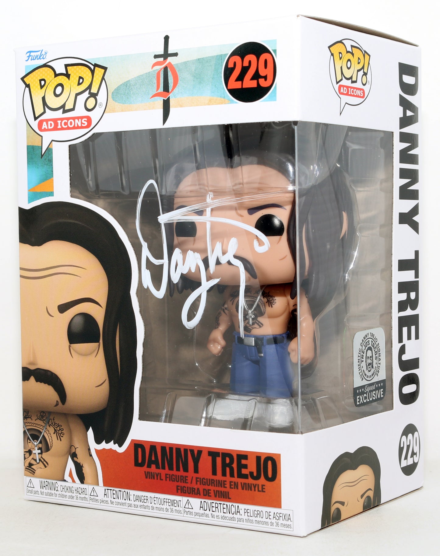 
                  
                    Danny Trejo from Machete, Machete Kills, & Spy Kids Signed Funko POP! #229
                  
                