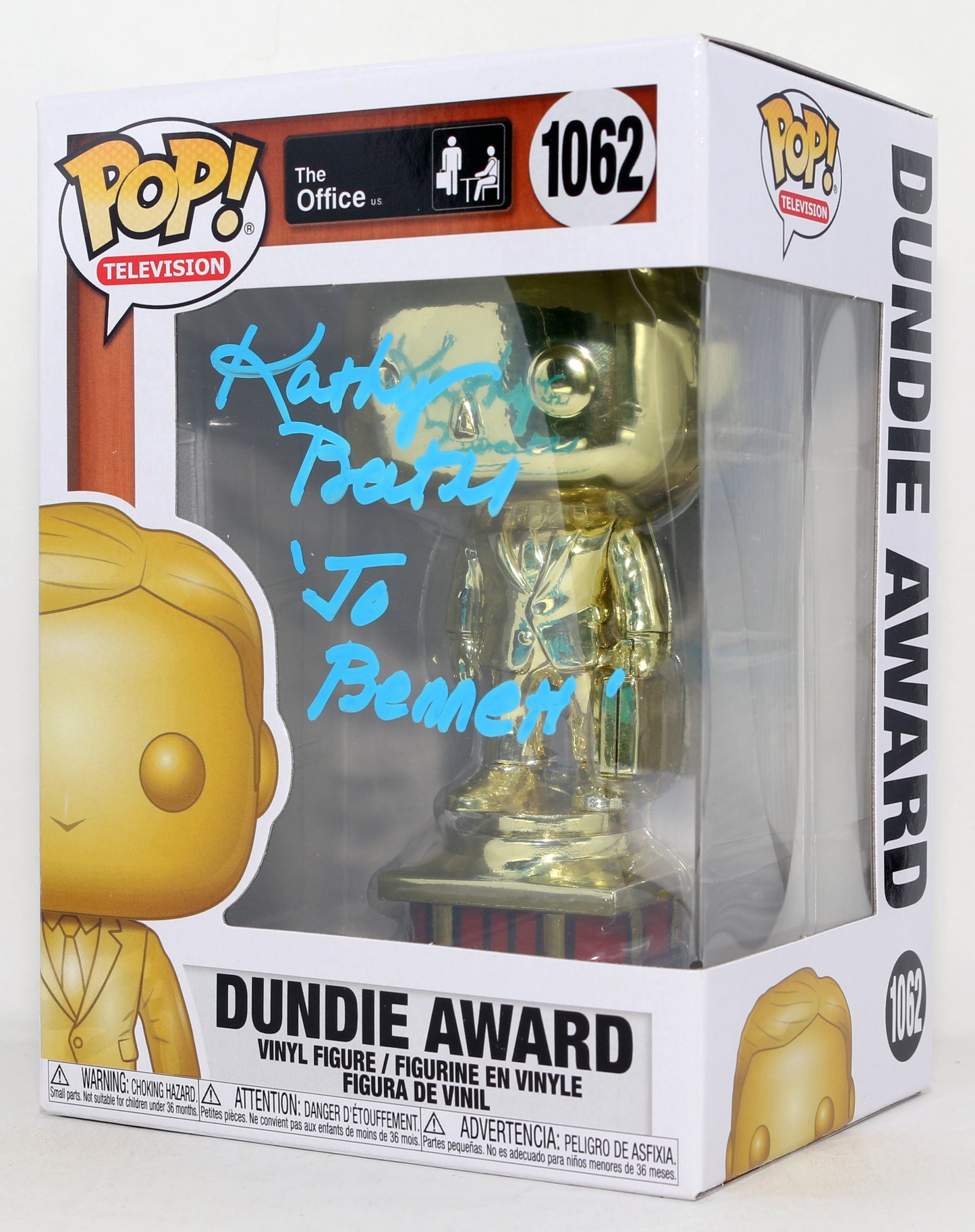 
                  
                    Kathy Bates as Jo Bennett in The Office Signed Funko POP! #1062 with Character Name
                  
                