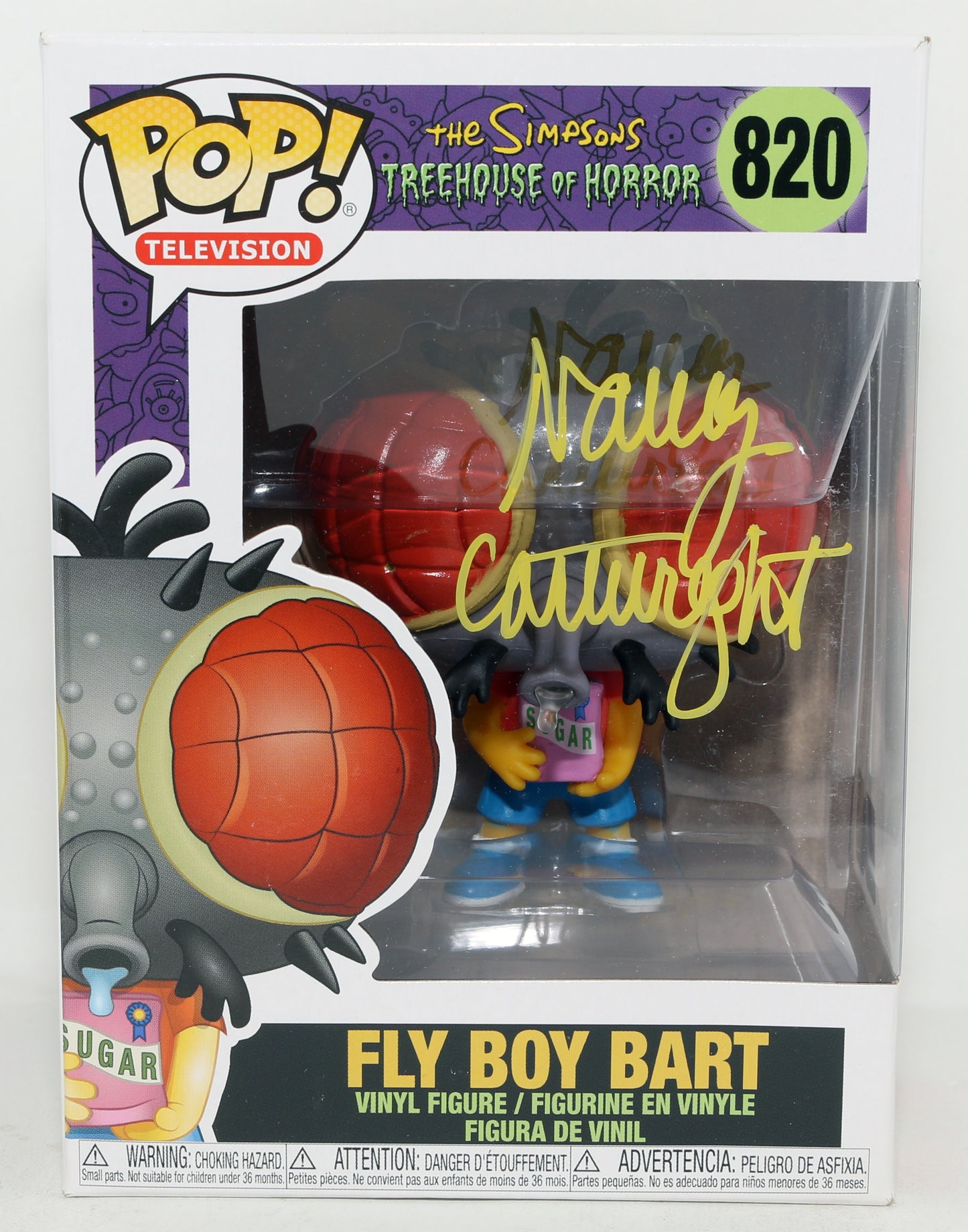 
                  
                    Nancy Cartwright as Bart Simpson in The Simpsons (Celebrity Marketing) Signed Funko POP! #820
                  
                
