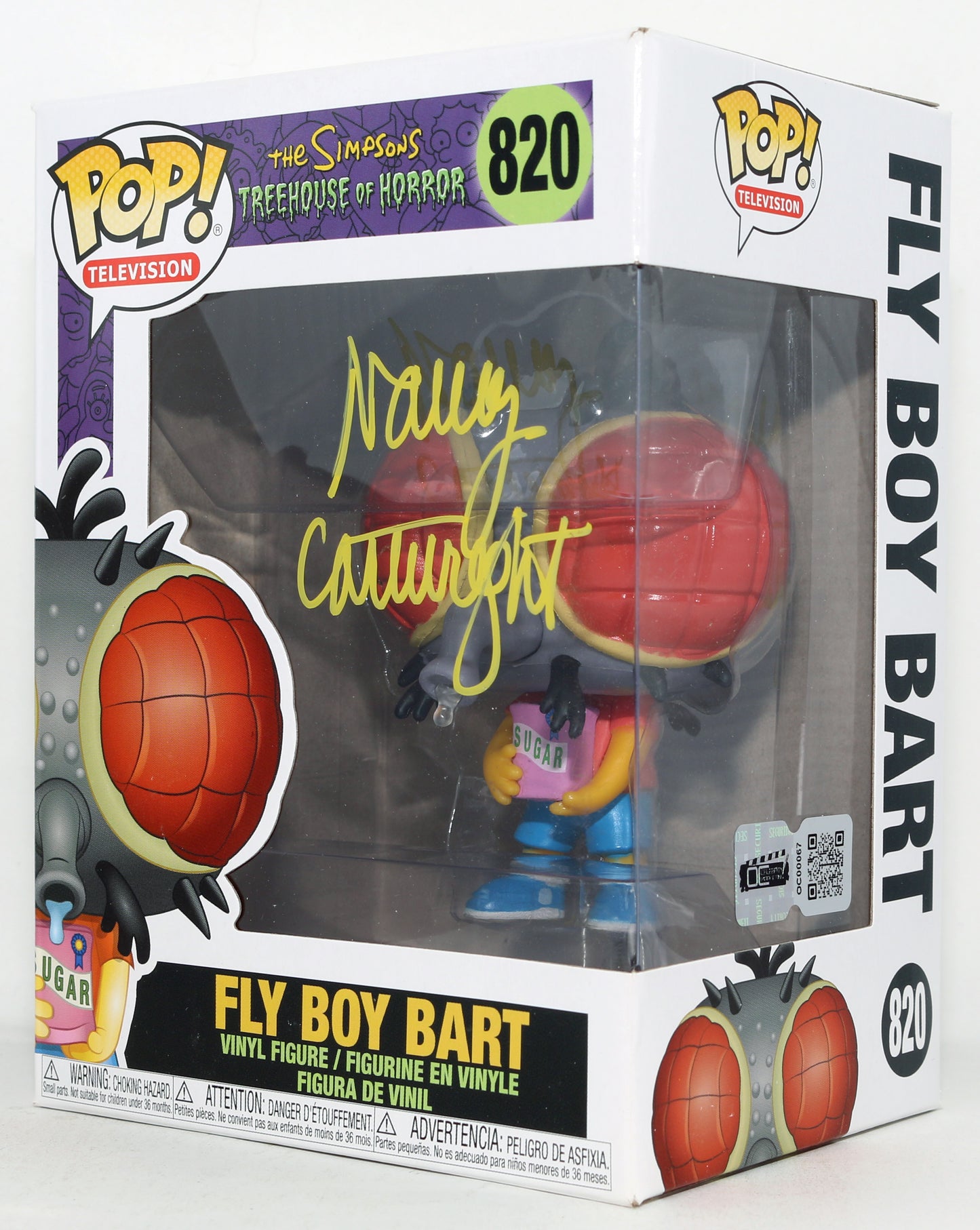 
                  
                    Nancy Cartwright as Bart Simpson in The Simpsons (Celebrity Marketing) Signed Funko POP! #820
                  
                
