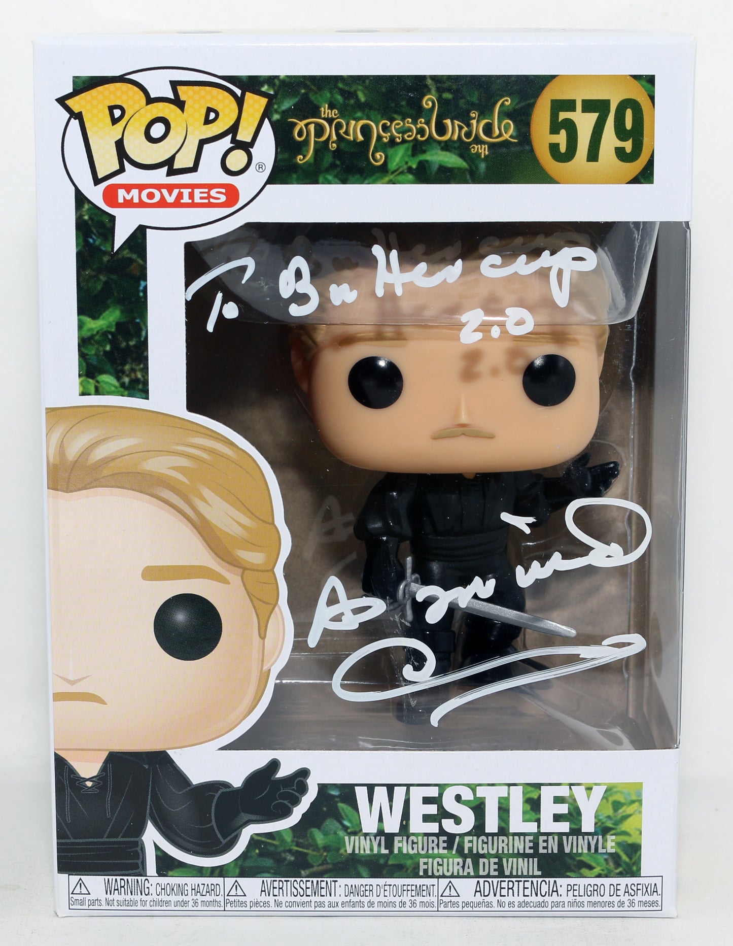 
                  
                    Cary Elwes as Westley in The Princess Bride Signed Funko POP! #579
                  
                