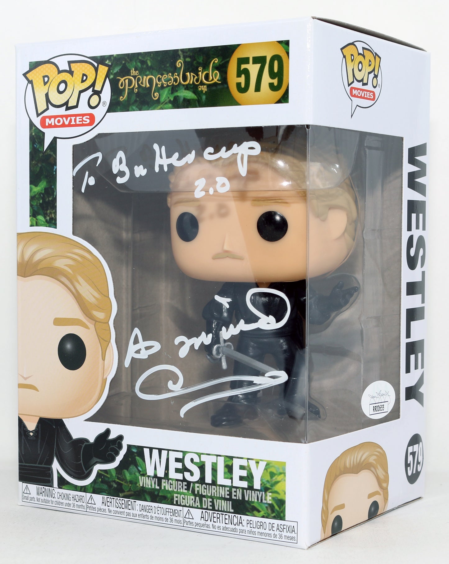 
                  
                    Cary Elwes as Westley in The Princess Bride Signed Funko POP! #579
                  
                
