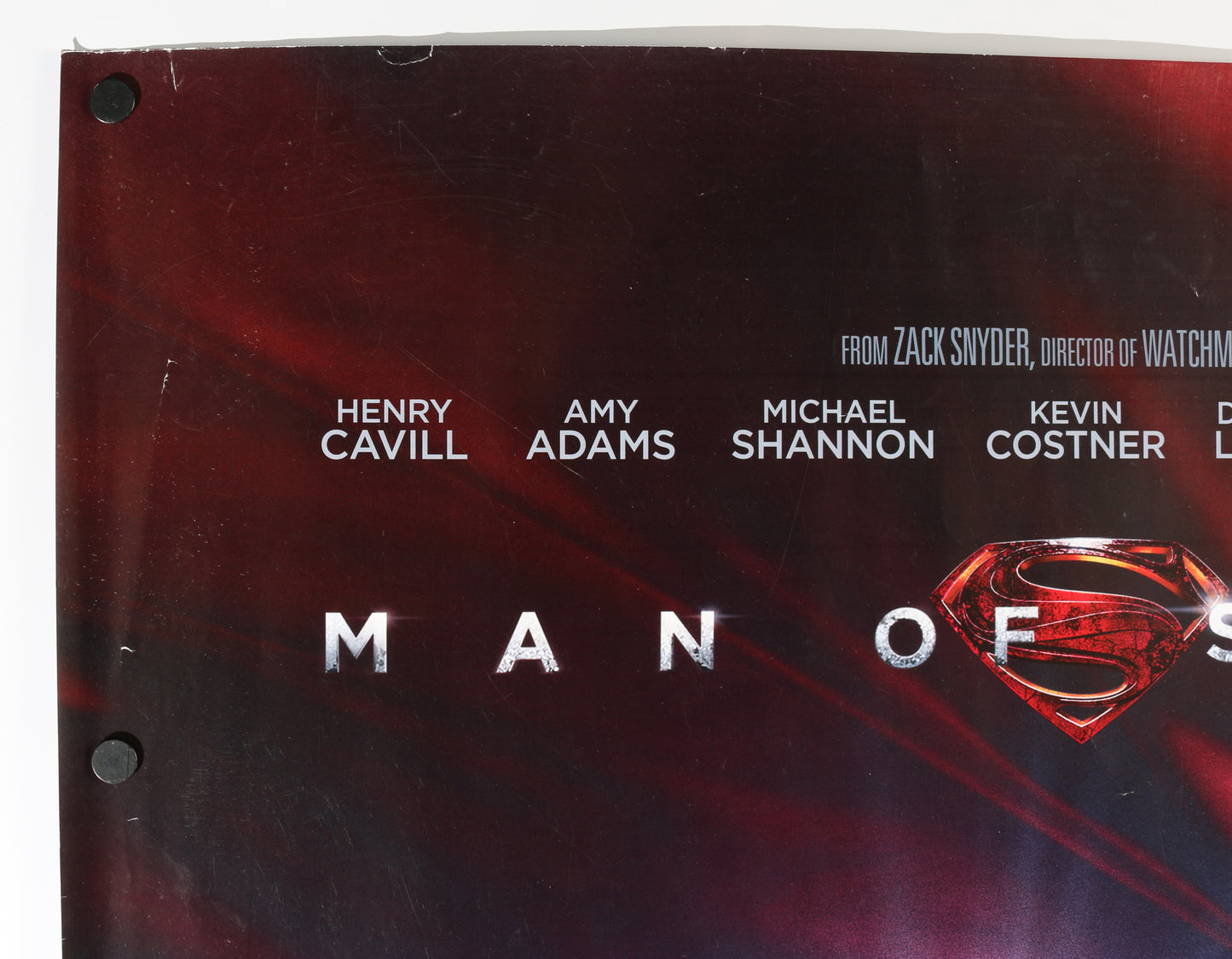 
                  
                    Henry Cavill as Clark Kent / Superman in Superman: Man of Steel Signed 30x40 Quad Poster
                  
                