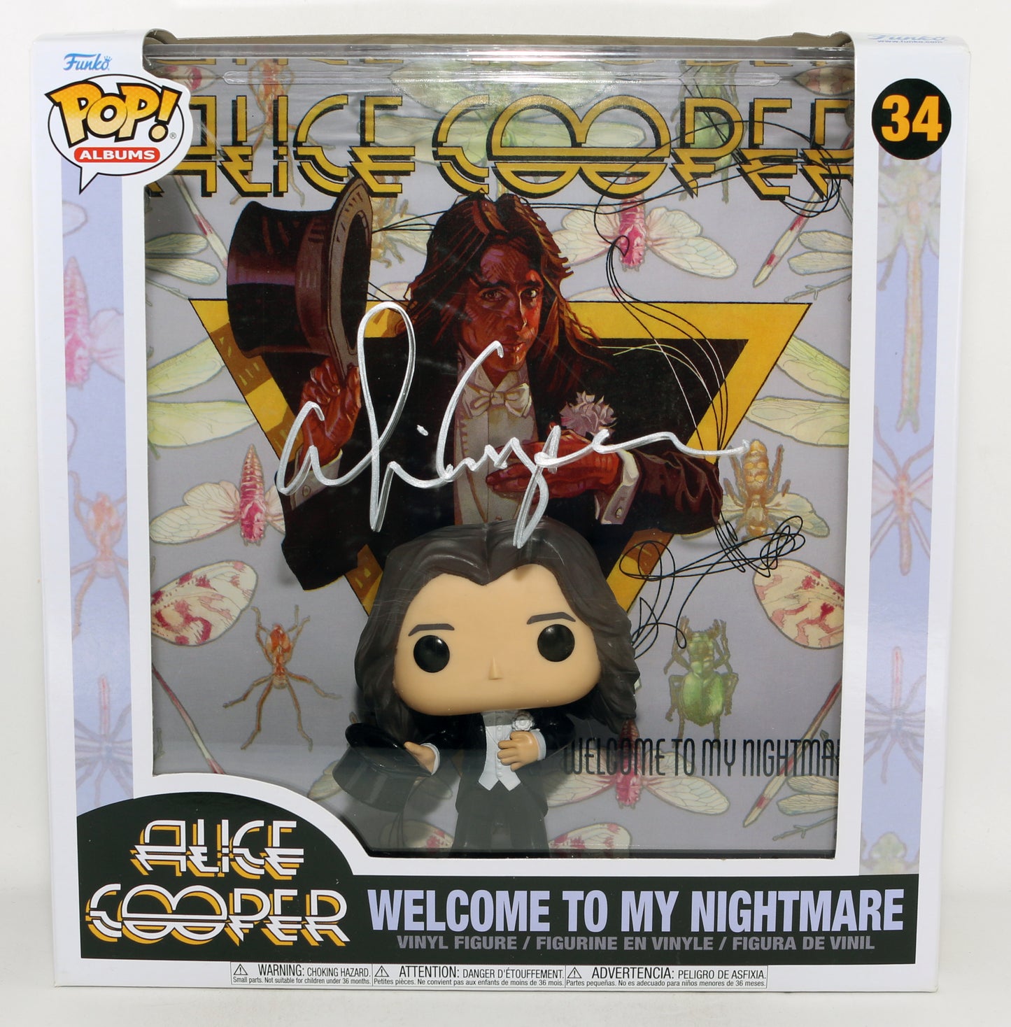 
                  
                    Alice Cooper Singer & Songwriter (Beckett) Signed Funko POP! #34
                  
                