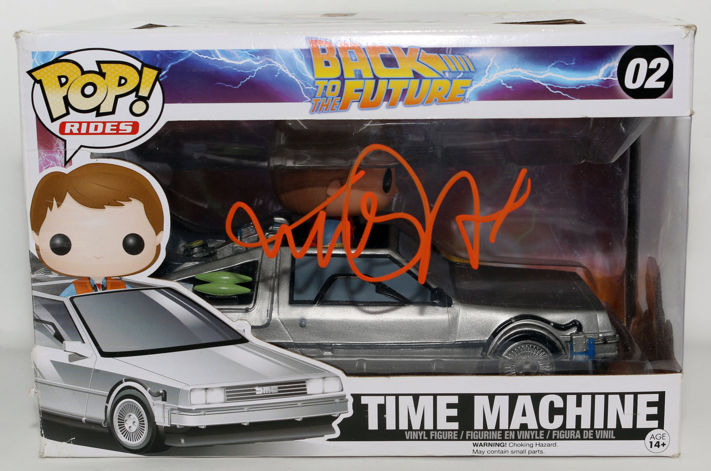 
                  
                    Michael J. Fox as Marty McFly in Back to the Future Signed Funko POP! #02
                  
                