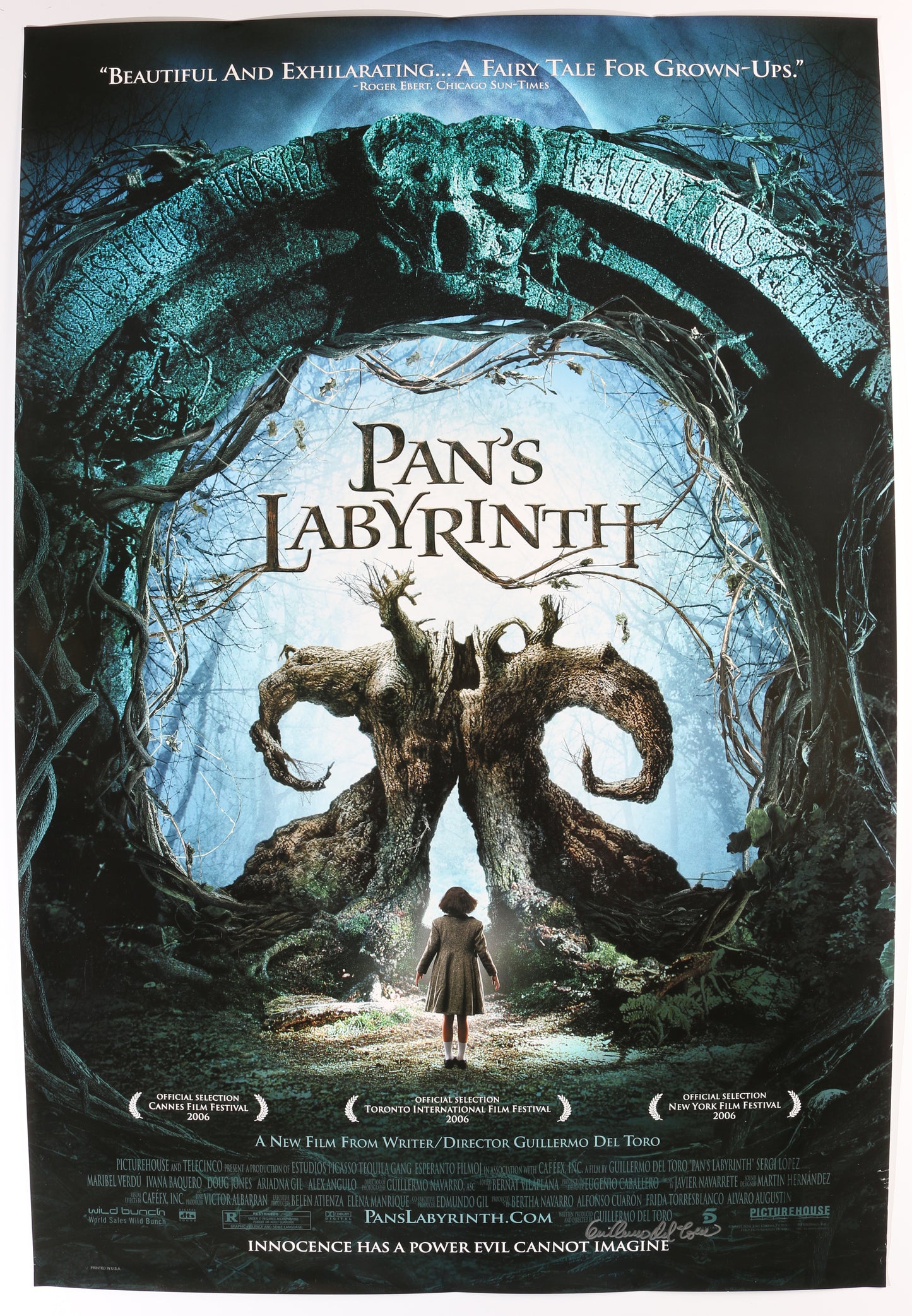 
                  
                    Guillermo Del Toro Director of Pan's Labyrinth Signed 27x40 Poster
                  
                