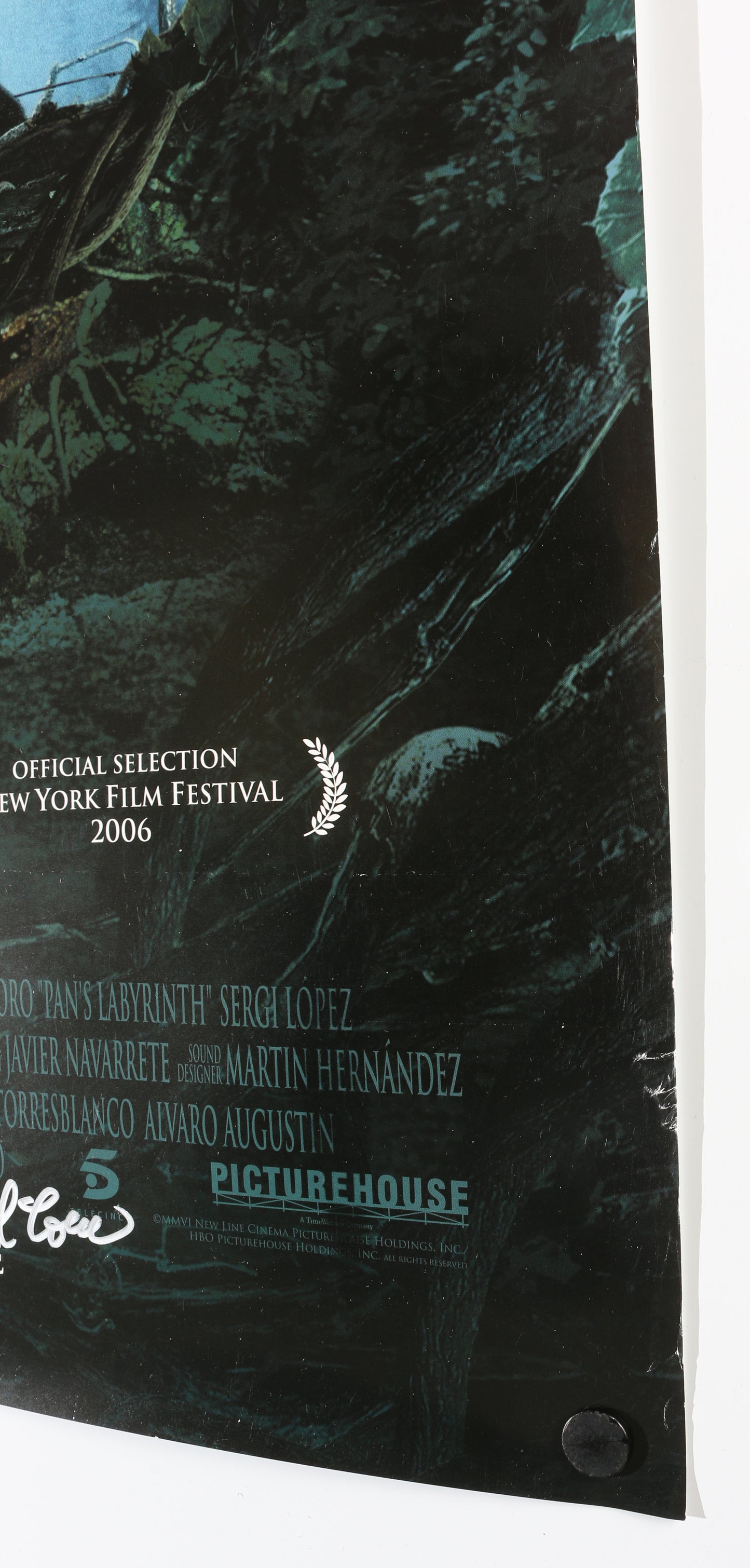 
                  
                    Guillermo Del Toro Director of Pan's Labyrinth Signed 27x40 Poster
                  
                