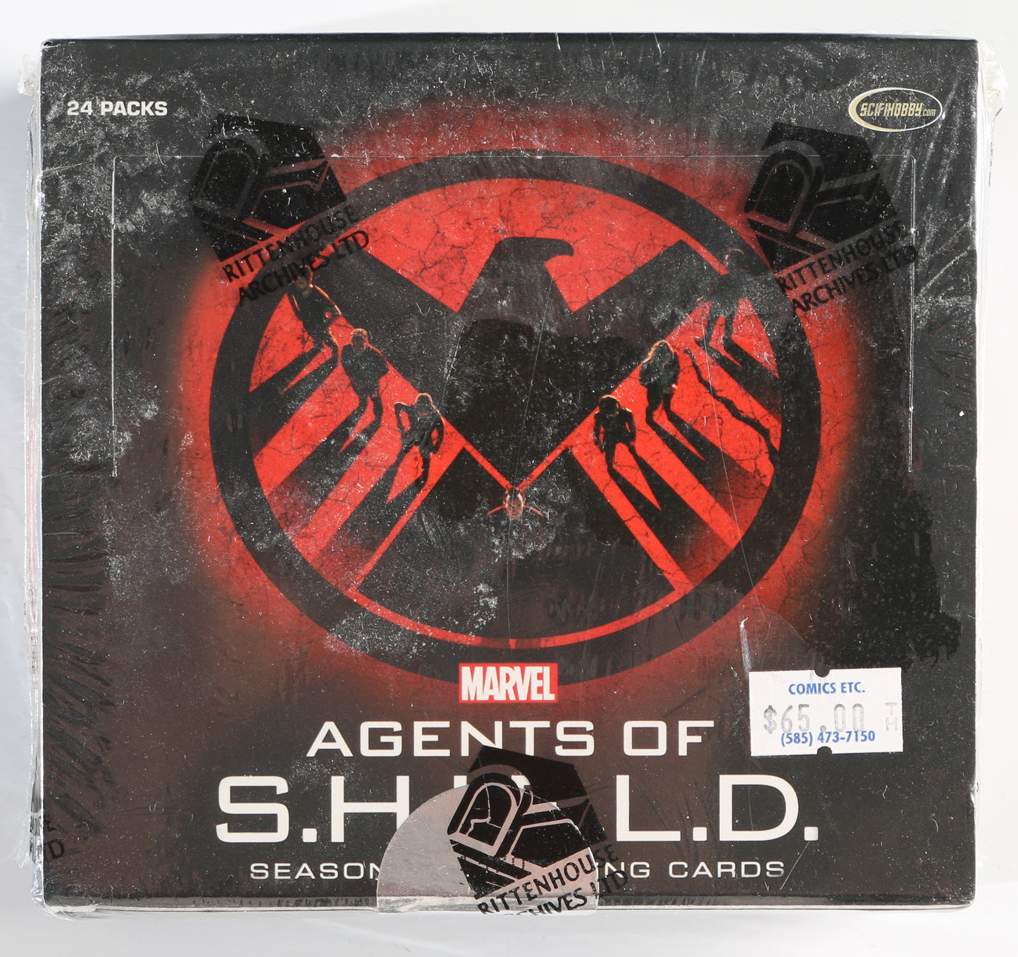 
                  
                    Marvel Agents of S.H.I.E.L.D. Season Two Rittenhouse Sealed Trading Card Hobby Box
                  
                