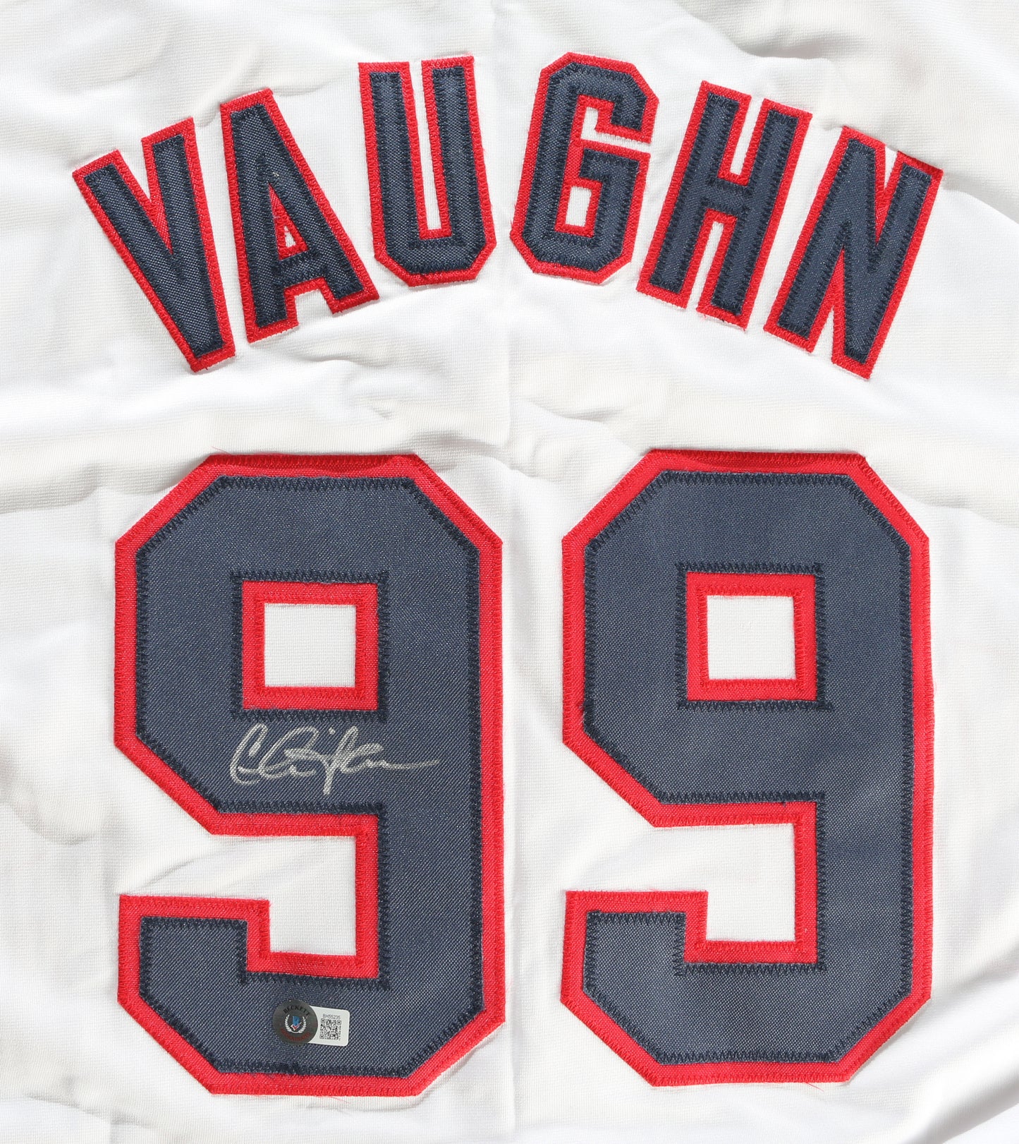 
                  
                    Ricky "Wild Thing" Vaughn from Major League Prop Replica Jersey (Beckett) Signed by Charlie Sheen
                  
                
