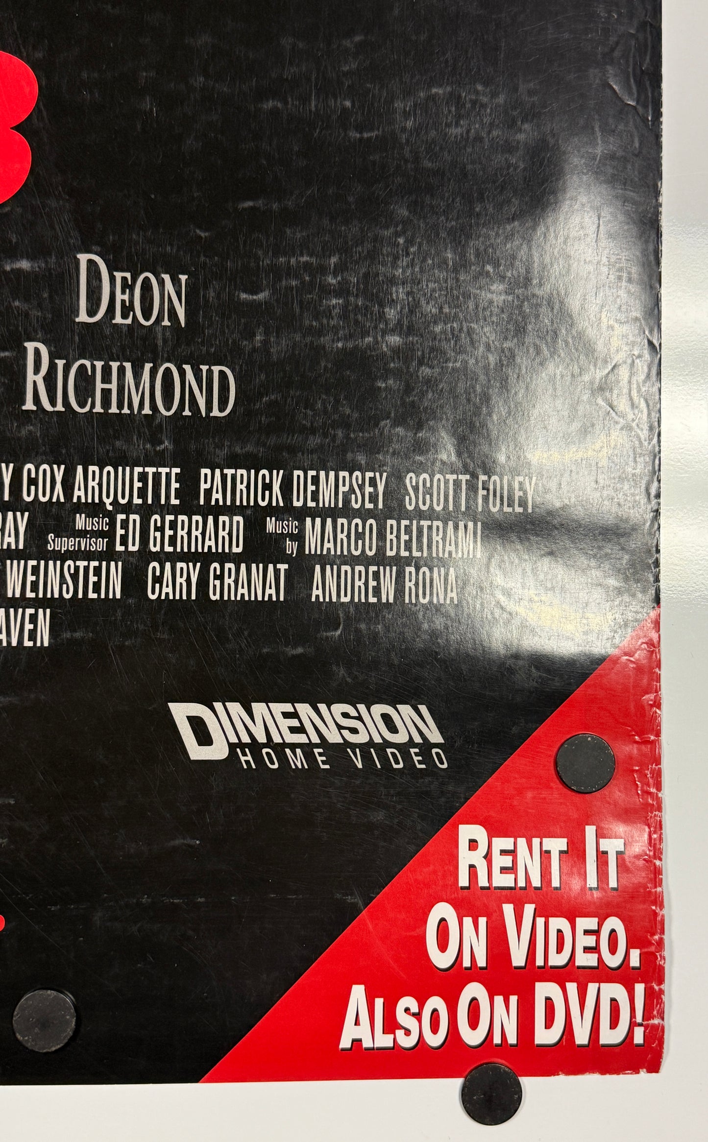 
                  
                    Jason Mewes as Jay, Kevin Smith as Silent Bob, & Patrick Warburton as Steven Stone in Scream 3 Signed 26x40 Poster
                  
                