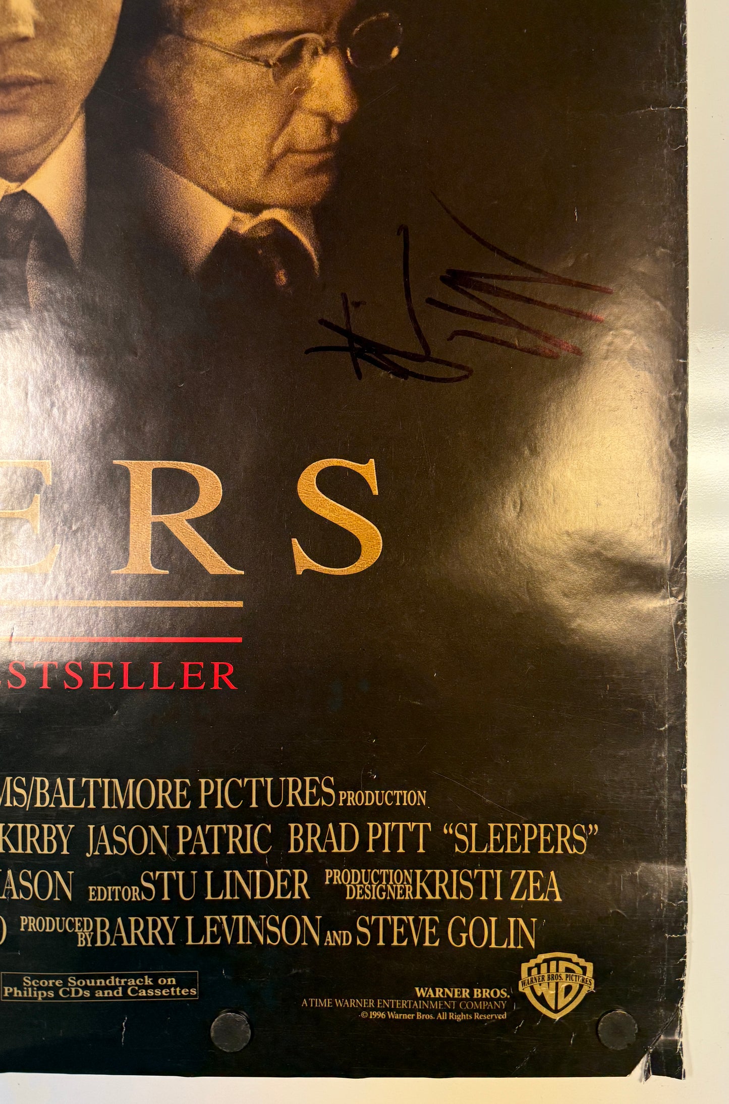 
                  
                    Dustin Hoffman as Danny Snyder in Sleepers Signed 27x40 Poster
                  
                