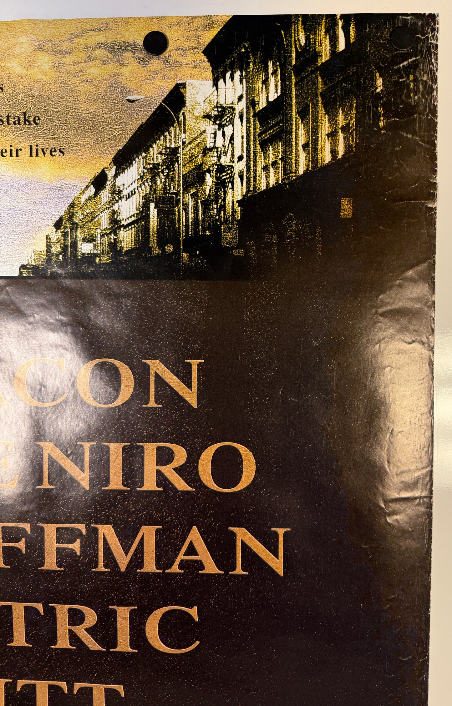 
                  
                    Dustin Hoffman as Danny Snyder in Sleepers Signed 27x40 Poster
                  
                