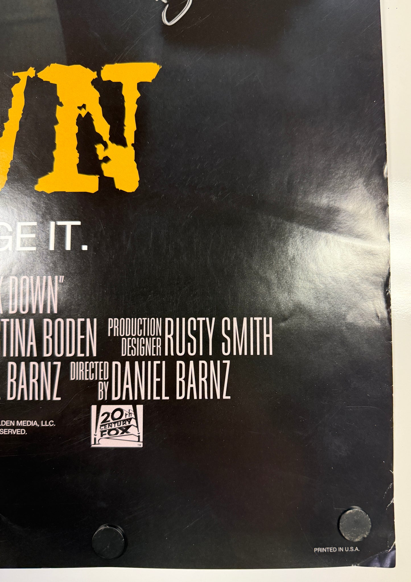 
                  
                    Maggie Gyllenhaal as Jamie Fitzpatrick, Viola Davis as Nona Alberts, & Director Daniel Barnz in Won't Back Down Signed 27x40 Poster
                  
                