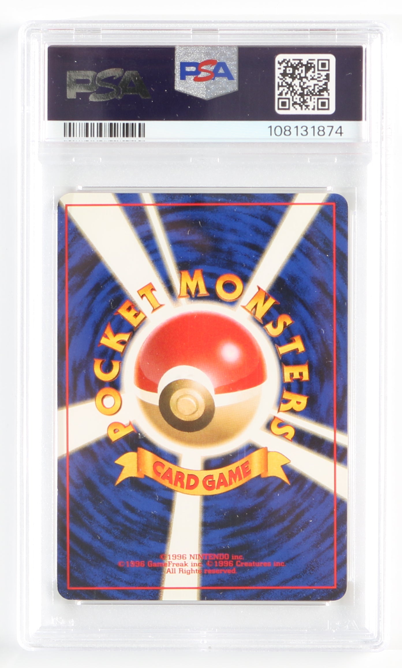 
                  
                    Rocket's Snorlax Gym 2 (PSA Encapsulated Grade Mint 9) 1999 Japanese Pokemon Trading Card #143
                  
                