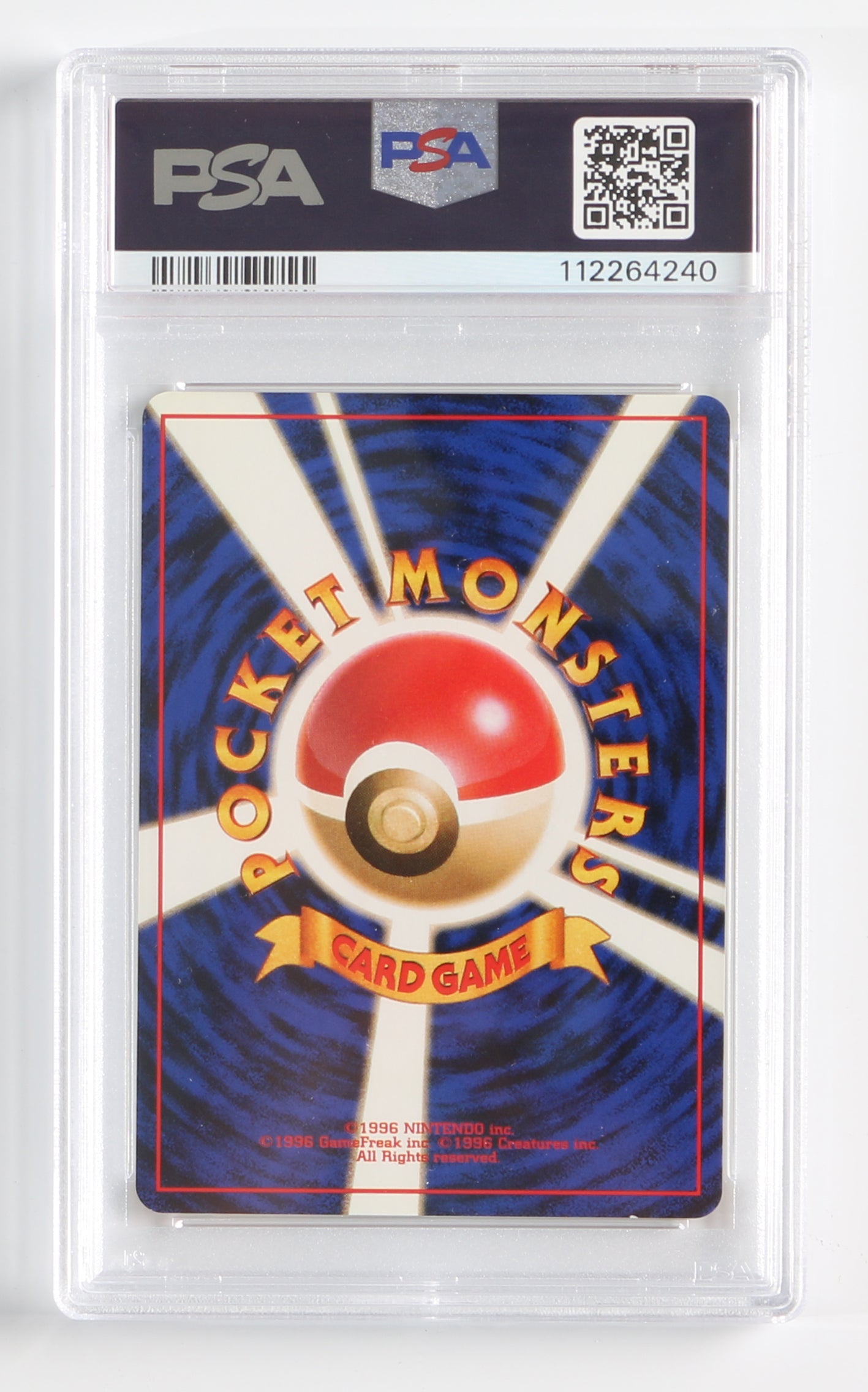
                  
                    Staryu Basic (PSA Encapsulated Grade Mint 9) 1996 Japanese Pokemon Trading Card #120
                  
                