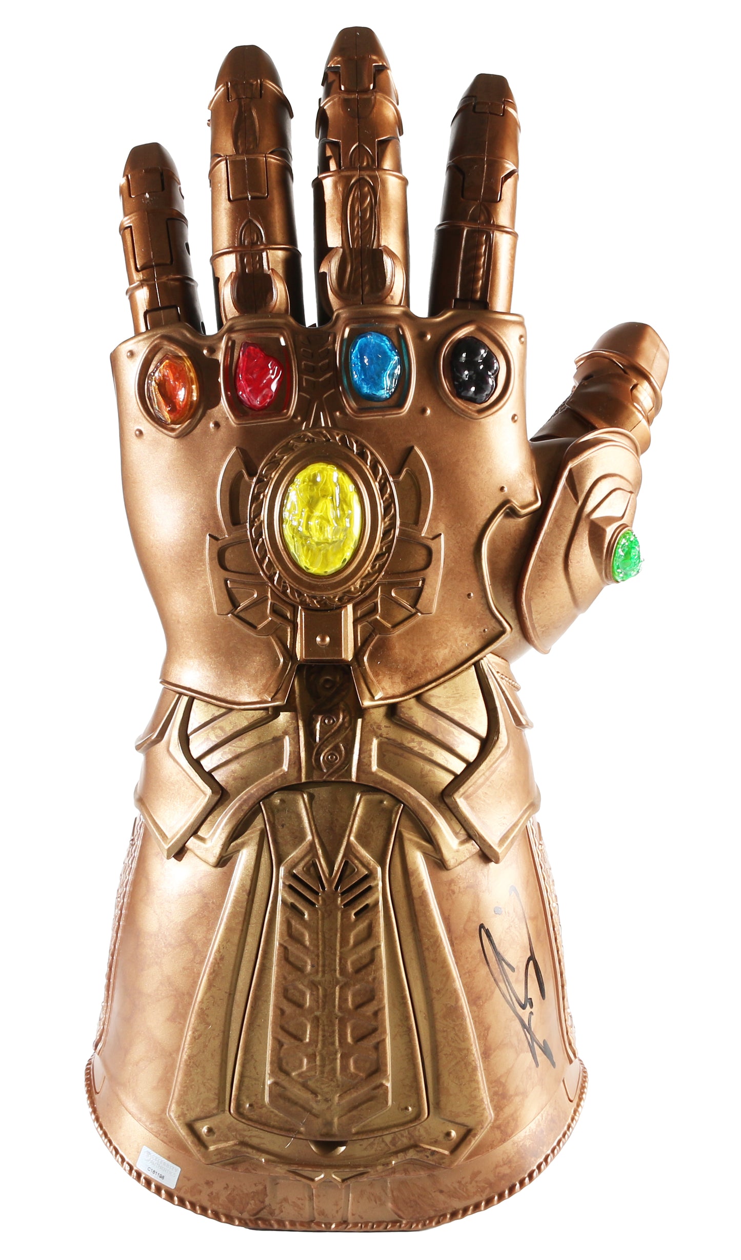 
                  
                    Josh Brolin as Thanos in Avengers: Infinity War / Endgame Signed Hasbro Marvel Legends Prop Replica Infinity Gauntlet
                  
                