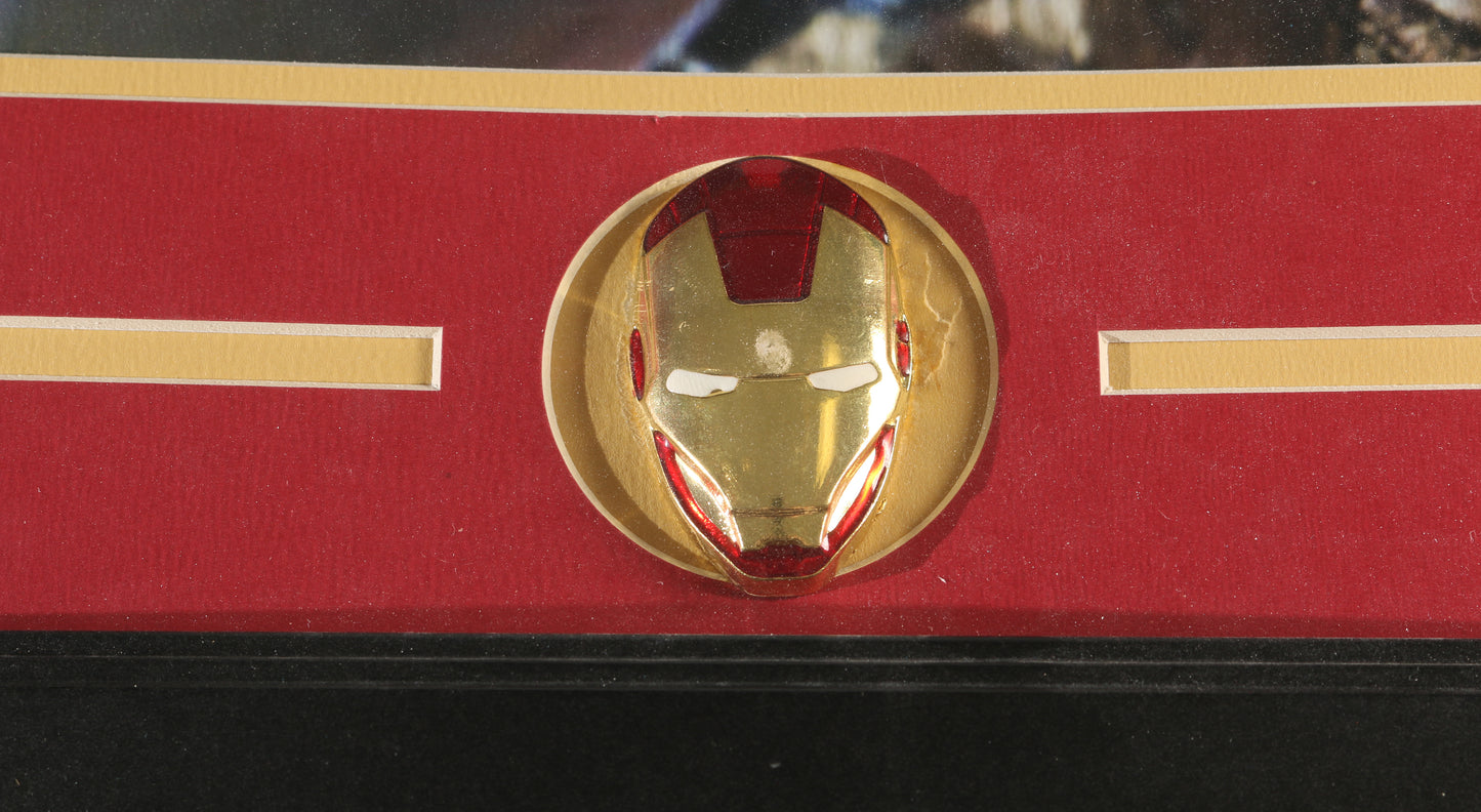 
                  
                    Robert Downey Jr as Tony Stark / Iron Man in Avengers: Endgame (SWAU) Frame Signed 16x20 Photo with Iconic Character Name Quote
                  
                