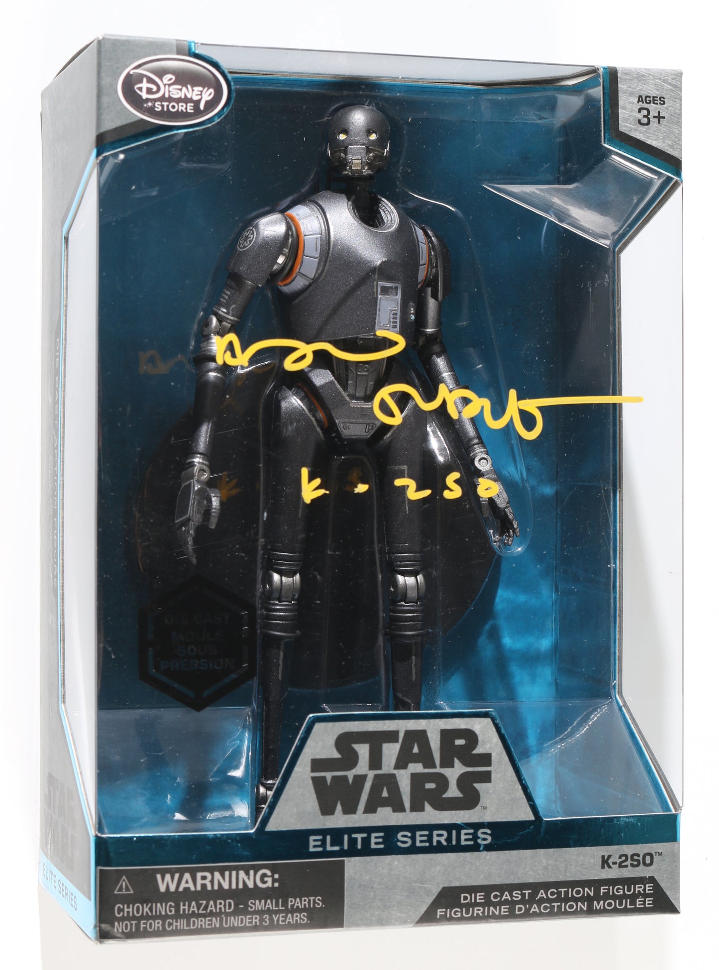 
                  
                    Alan Tudyk as K-2SO in Rogue One: A Star Wars Story (Beckett) Signed Elite Series Action Figure with Character Name
                  
                