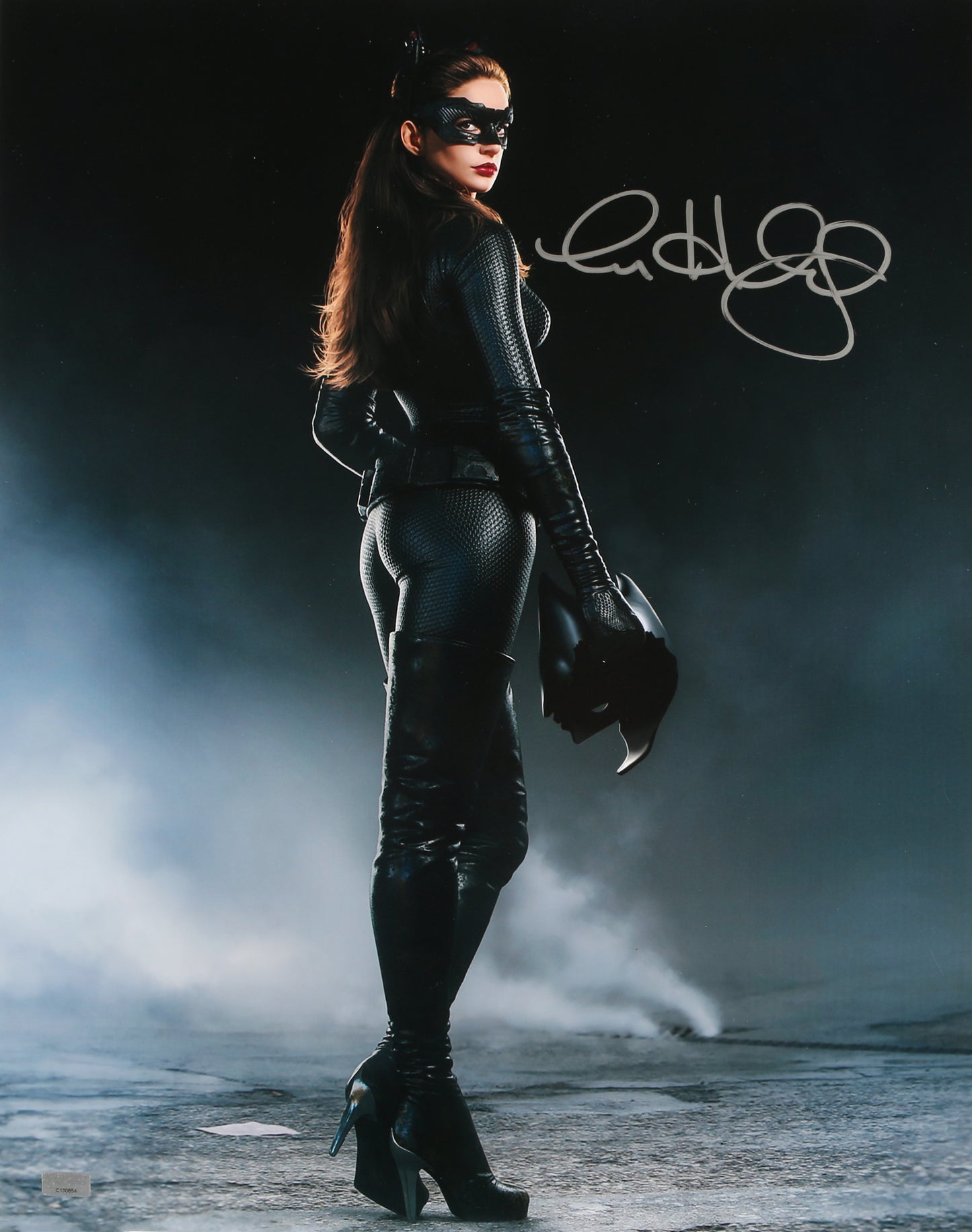 
                  
                    Anne Hathaway as Catwoman in The Dark Knight Rises Signed 16x20 Photo
                  
                