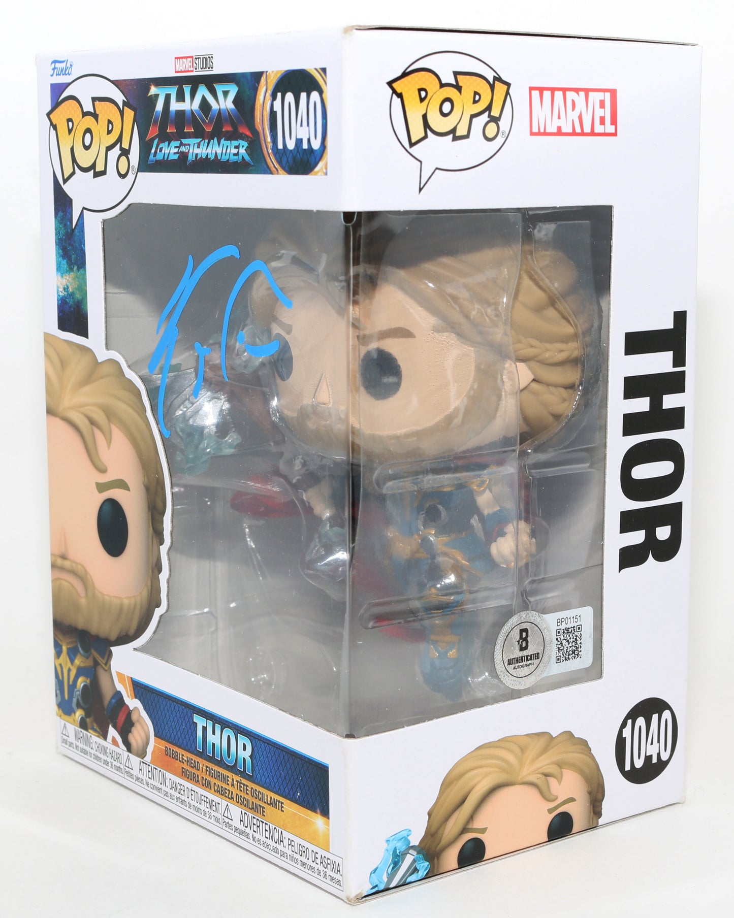 
                  
                    Kevin Feige President of Marvel Studios & Producer of Thor: Love and Thunder (Beckett) Signed Funko POP! #1040
                  
                