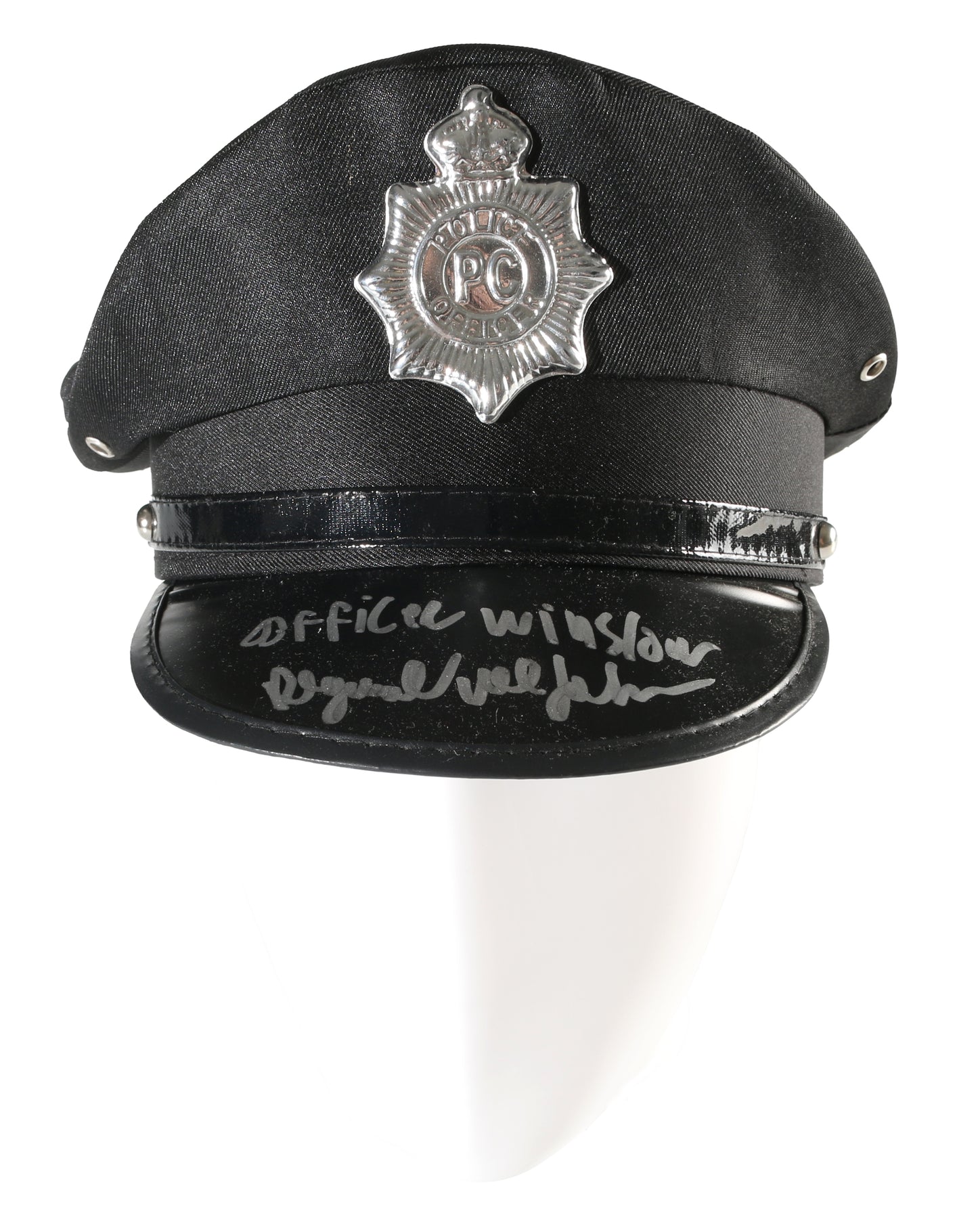 
                  
                    Reginald VelJohnson as Officer Carl Winslow in Family Matters (JSA) Signed Prop Replica Police Hat
                  
                