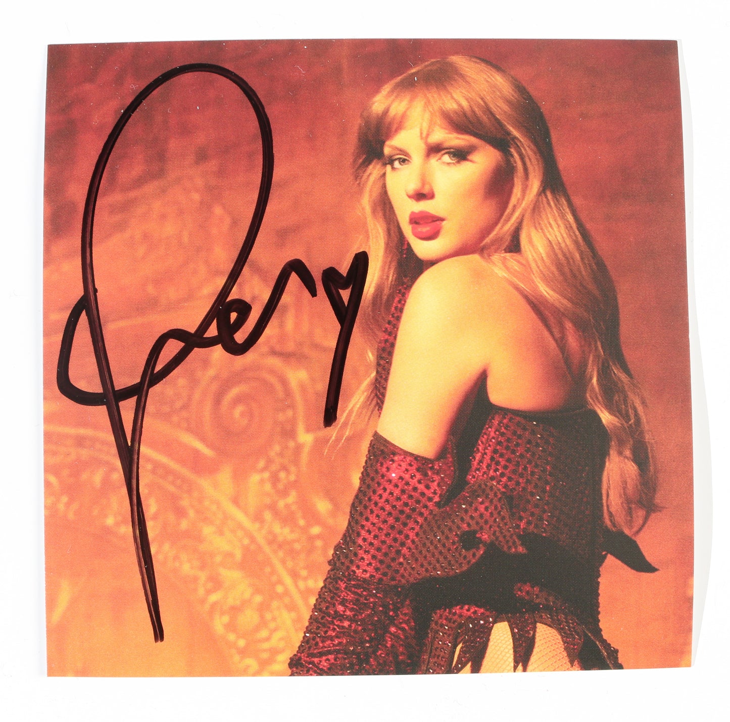 
                  
                    The Life of a Showgirl CD Album Insert Signed by Taylor Swift
                  
                
