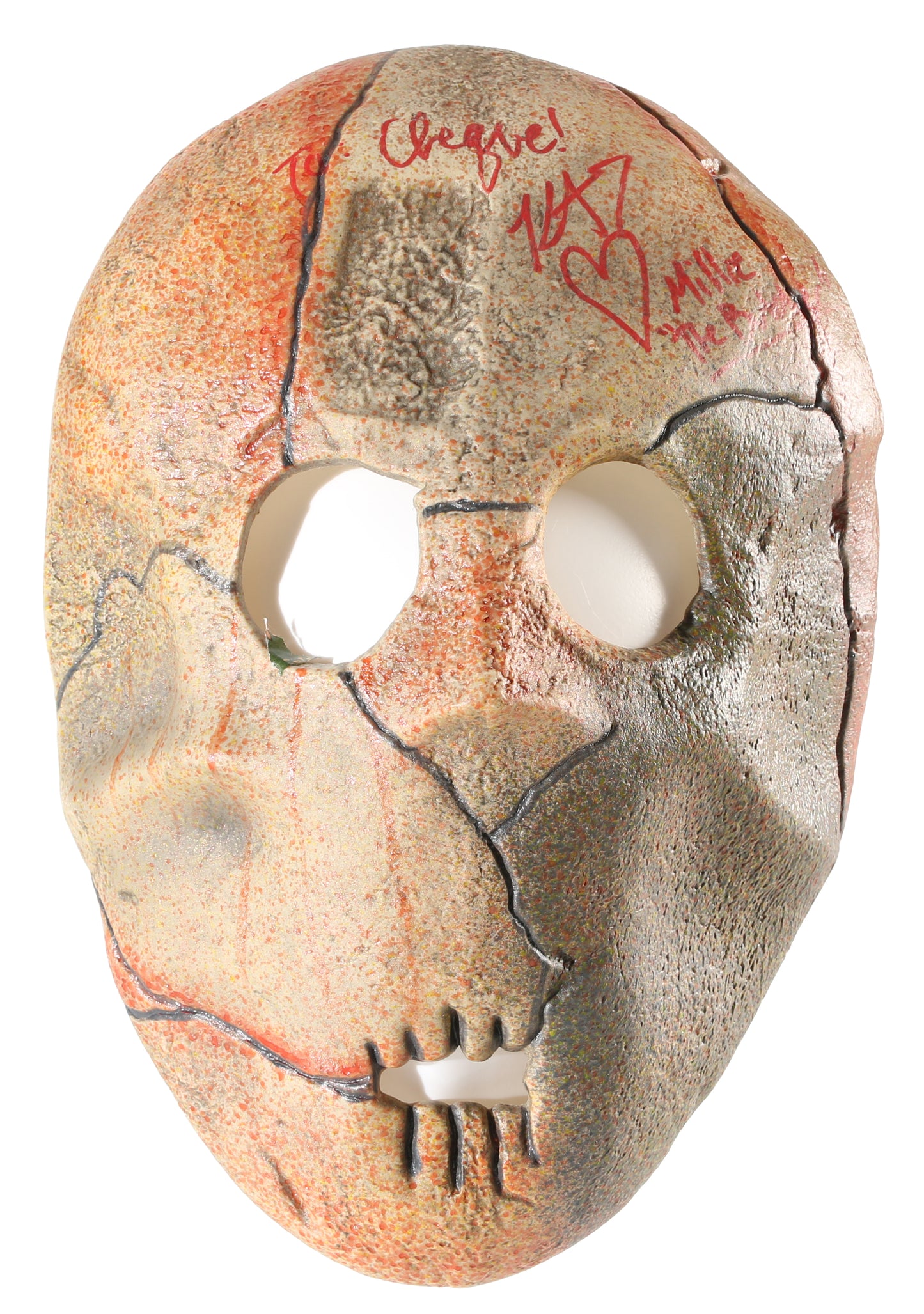 
                  
                    Kathryn Newton as Millie Kessler in Freaky (SWAU) Signed Blissfield Butcher Prop Replica Mask
                  
                