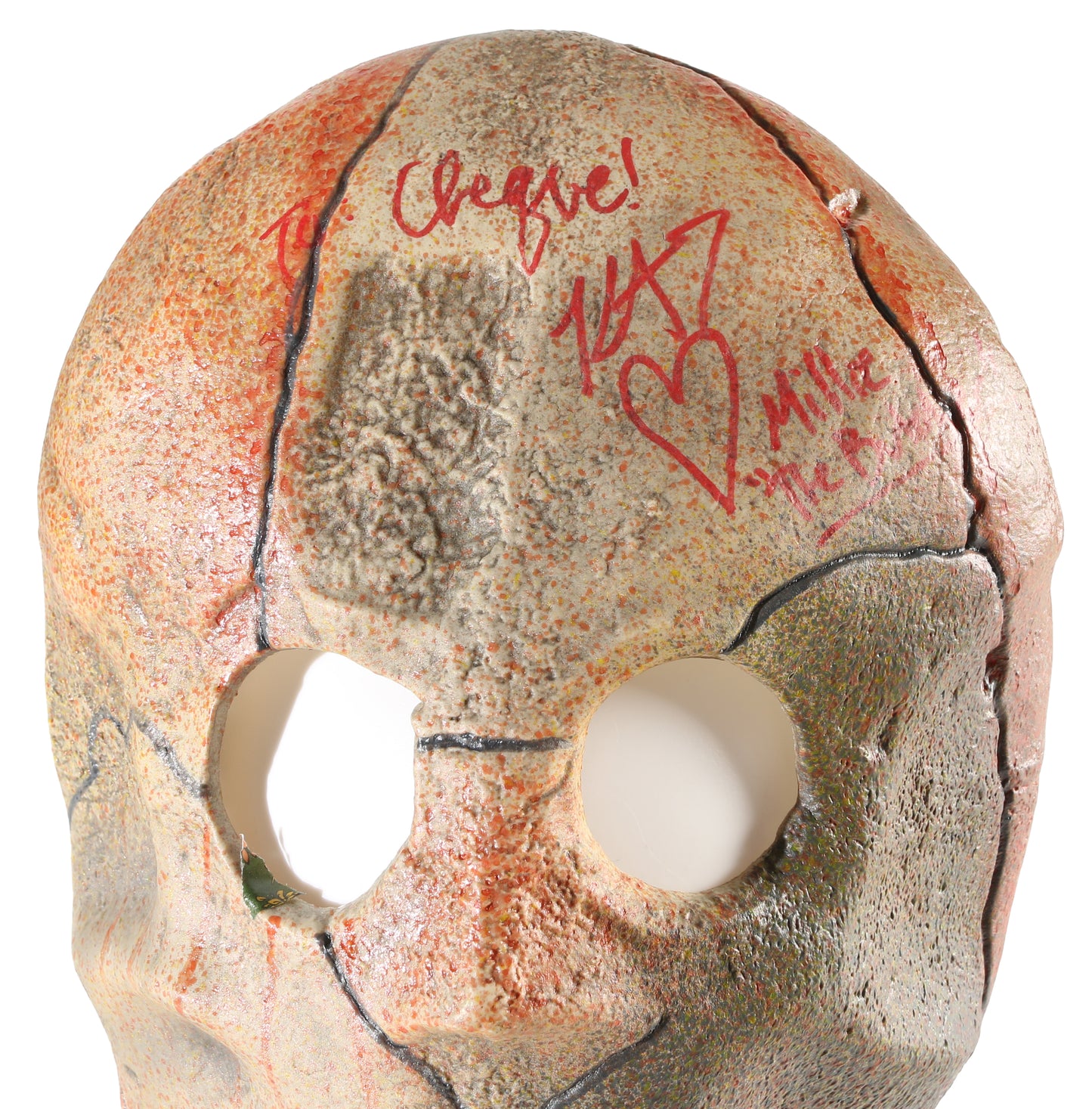 
                  
                    Kathryn Newton as Millie Kessler in Freaky (SWAU) Signed Blissfield Butcher Prop Replica Mask
                  
                