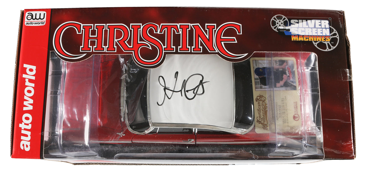
                  
                    John Carpenter Director of Christine Signed Auto World 1958 Plymouth Fury Die Cast Car
                  
                